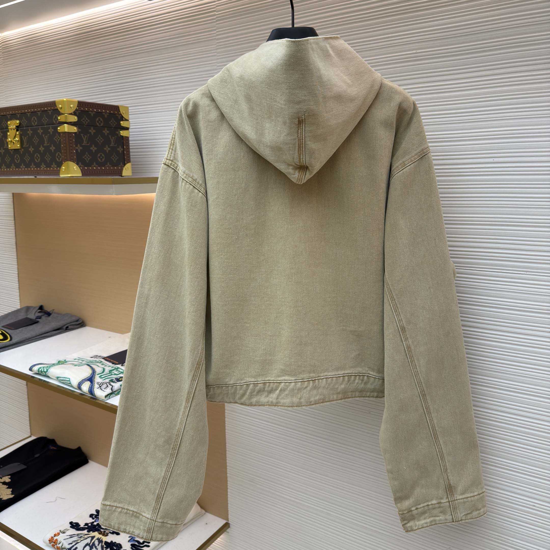 Balenciaga Zipped-pocket Long-sleeves Denim Jacket - DopestKickz