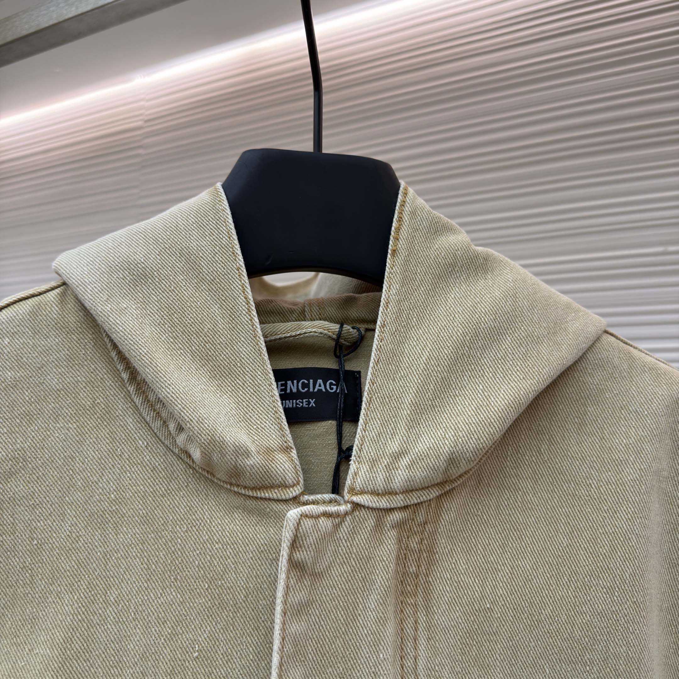 Balenciaga Zipped-pocket Long-sleeves Denim Jacket - DopestKickz