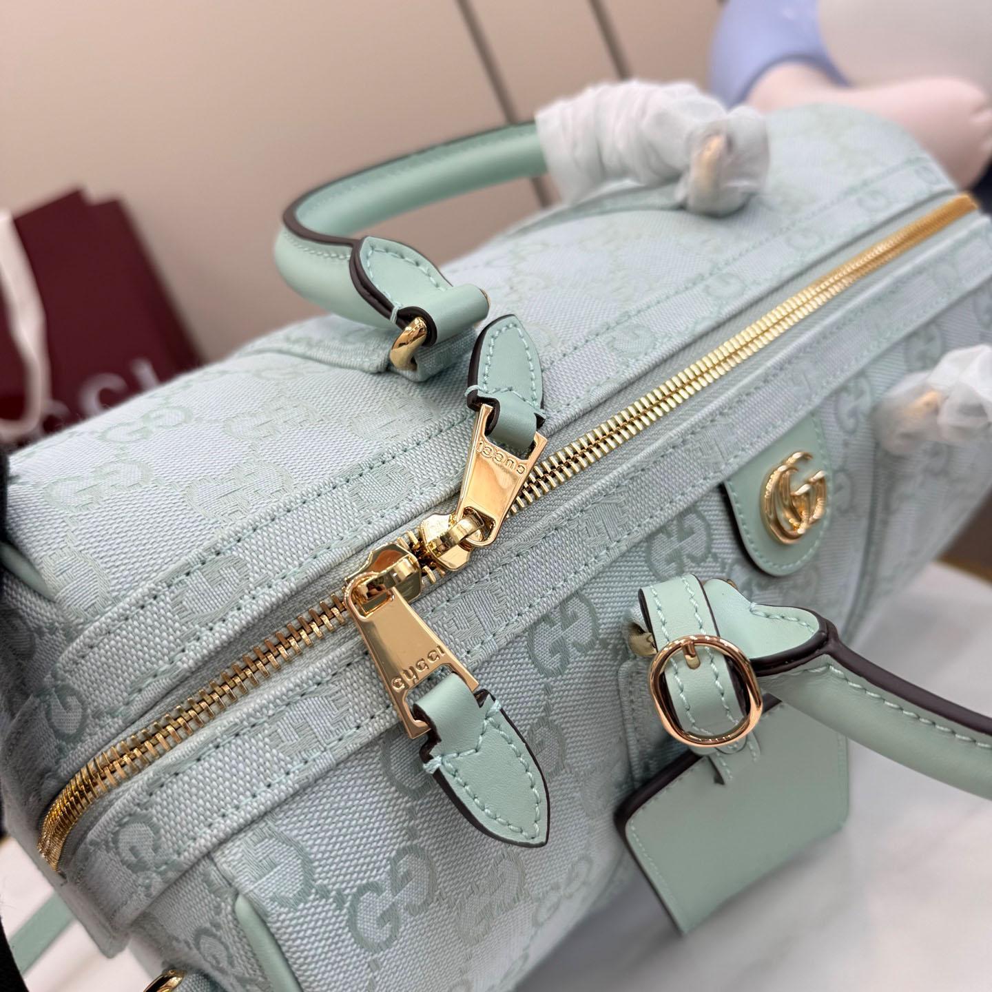 Gucci Ophidia Medium Boston Bag 857595 - DopestKickz