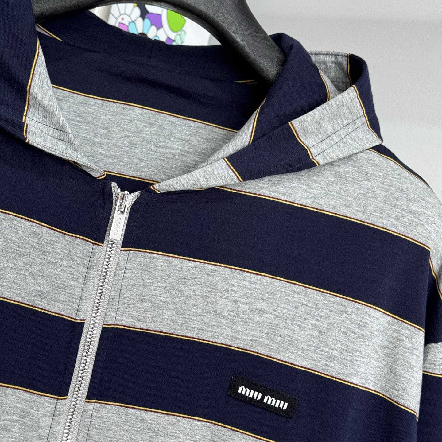 Miu Miu Striped Jersey hHodie - DopestKickz
