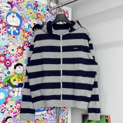 Miu Miu Striped Jersey hHodie - DopestKickz
