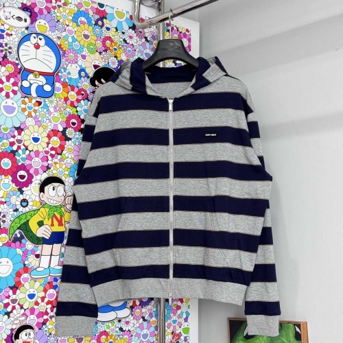 Miu Miu Striped Jersey hHodie - DopestKickz