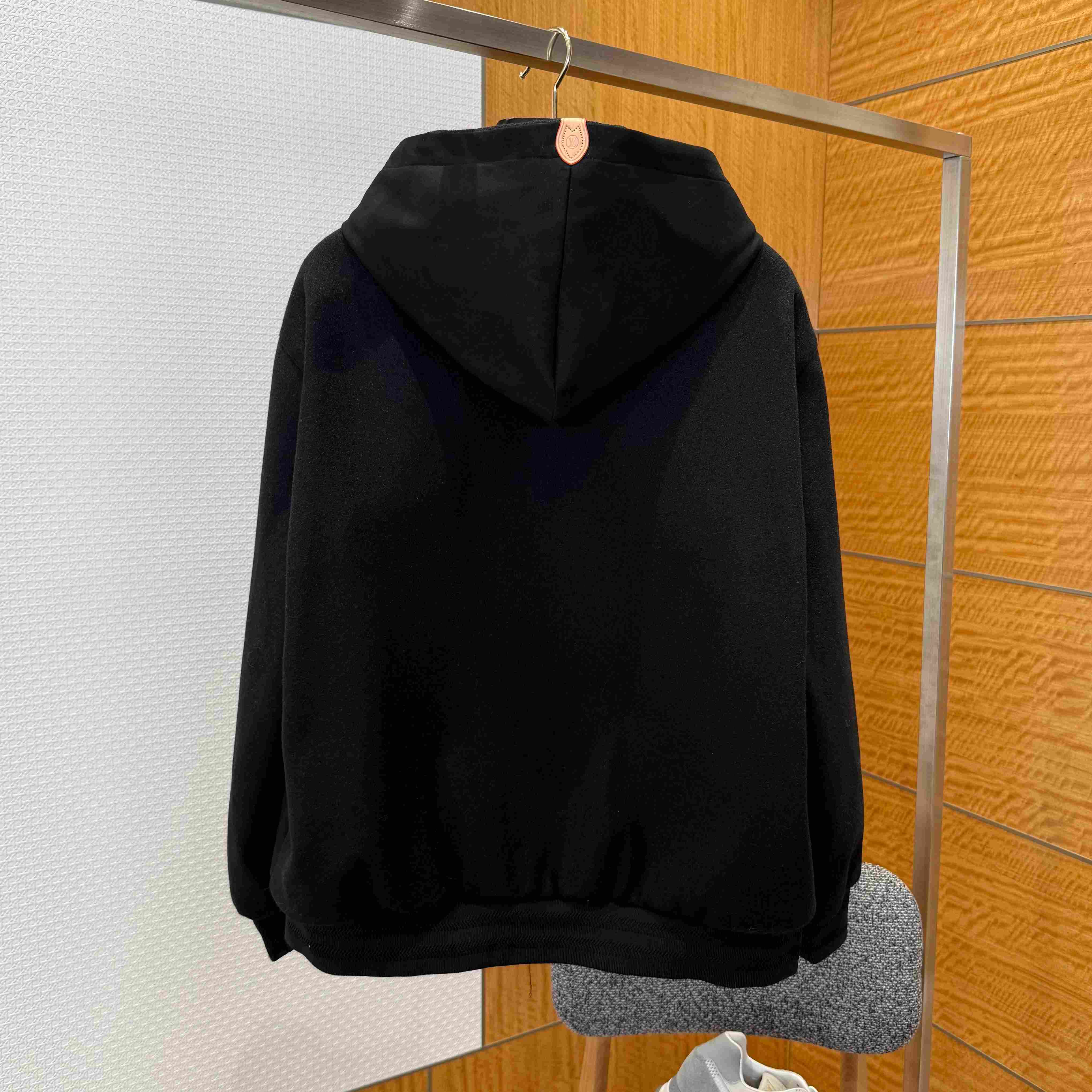 Louis Vuitton Leather Mix Hooded Blouson 1AJSN8 - DopestKickz