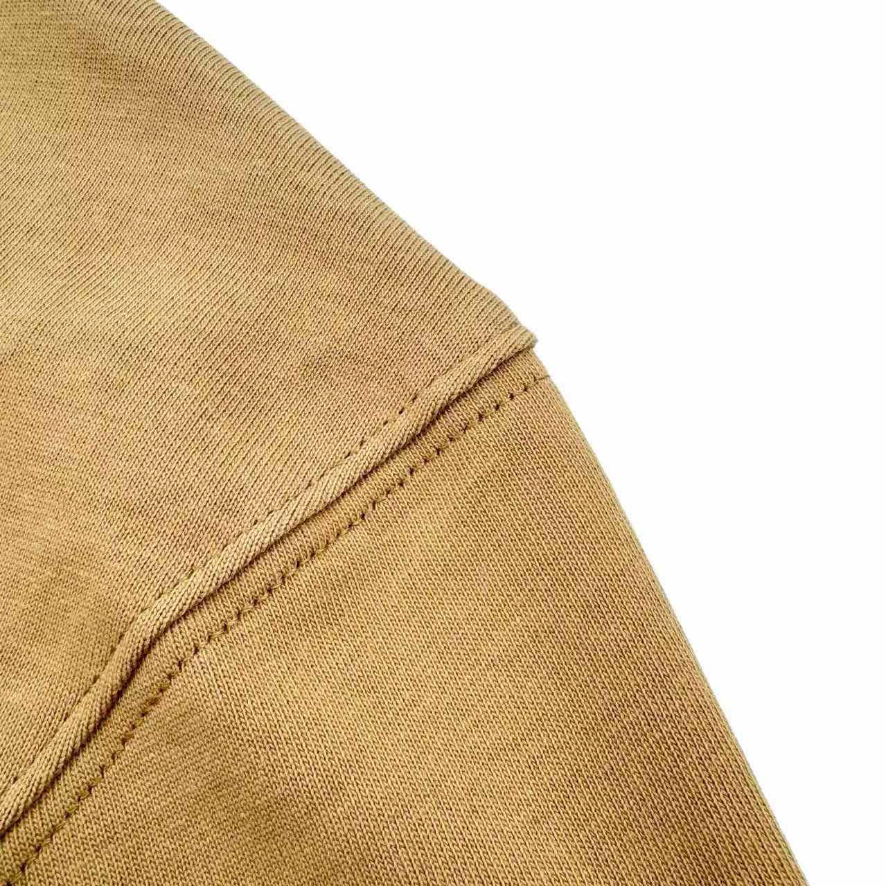 AMI Paris Beige Cotton Ami De Coeur T-shirt - DopestKickz