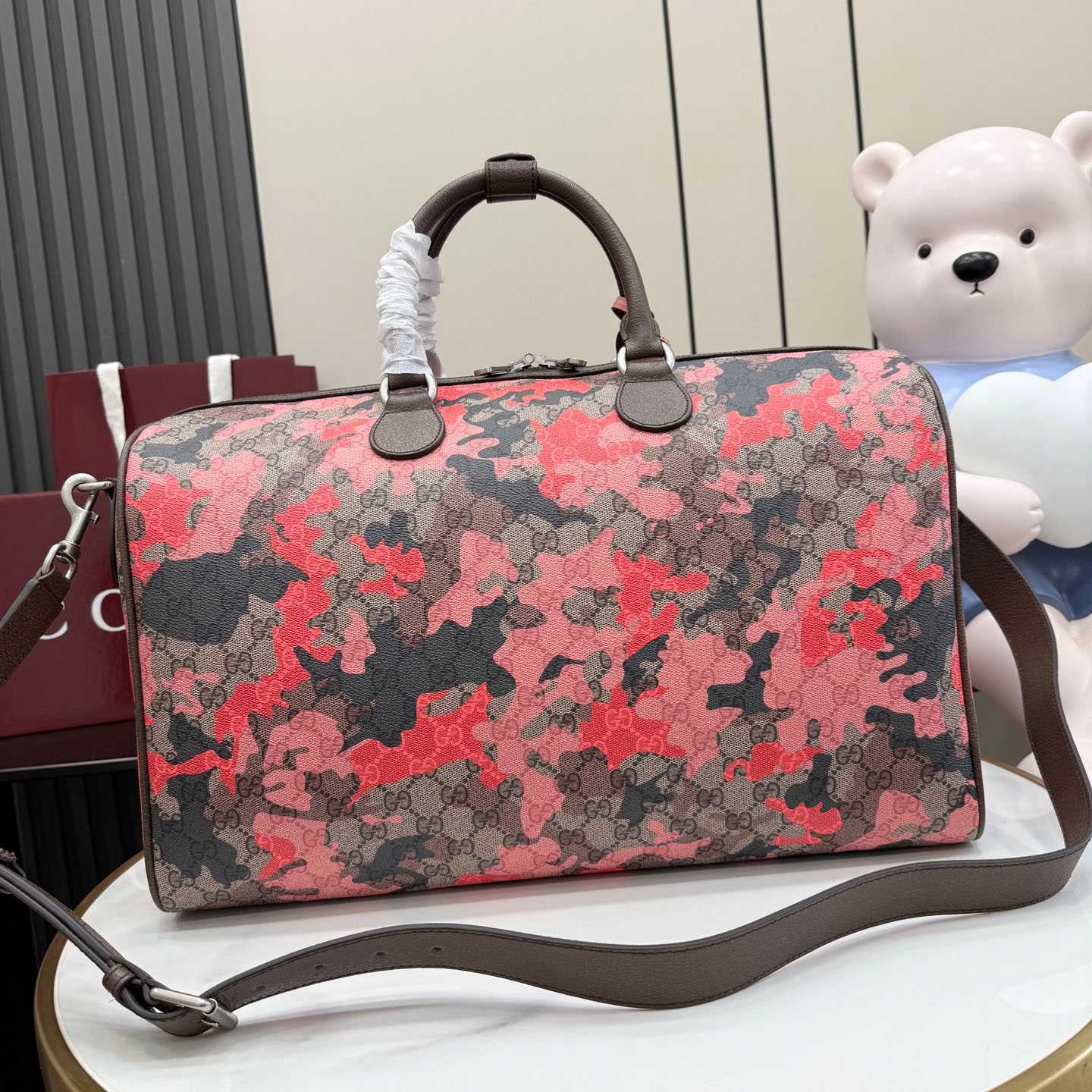 Gucci GG Medium Duffle Bag 834460 - DopestKickz