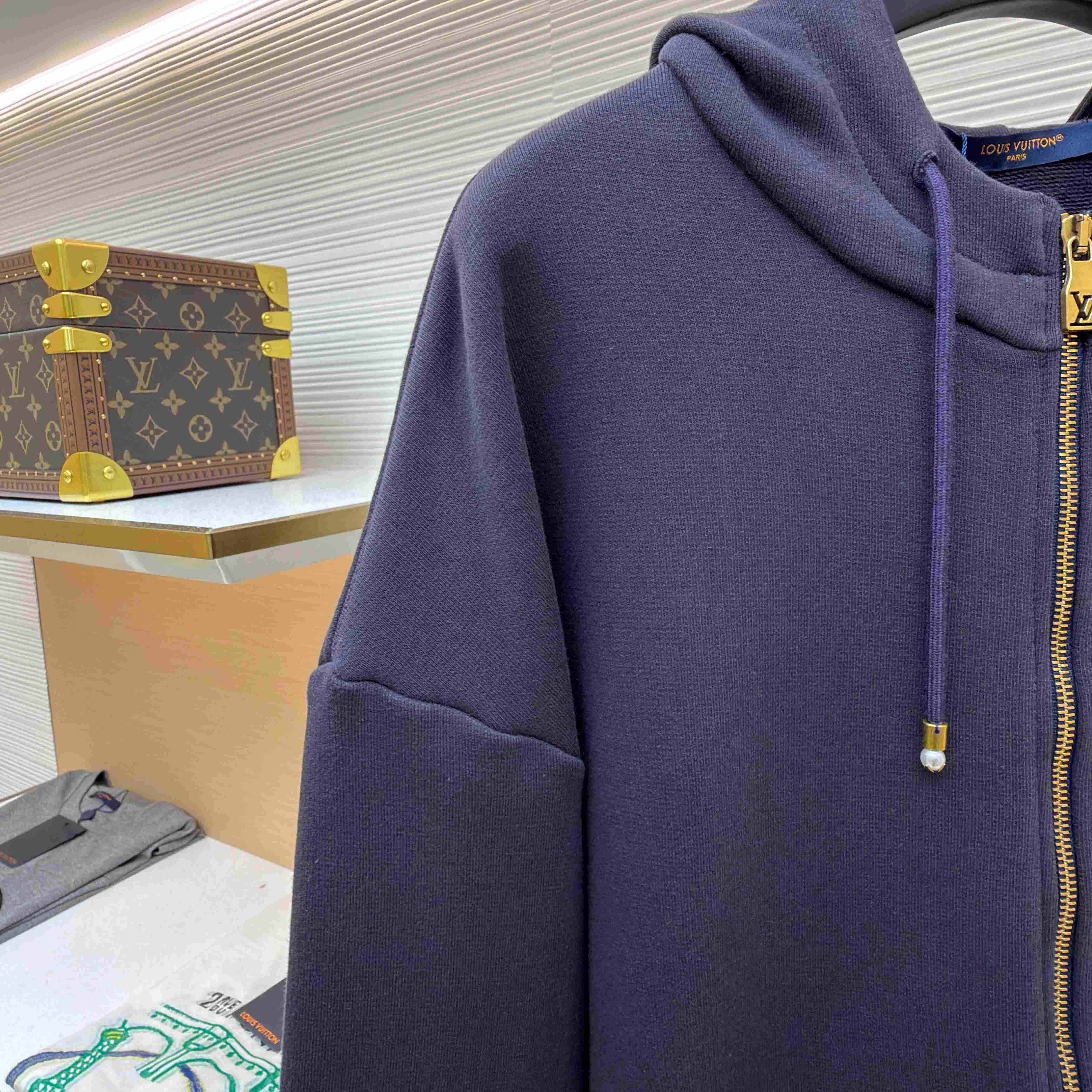 Louis Vuitton Vintage Zipped Hooded Blouson 1AJUP8 - DopestKickz