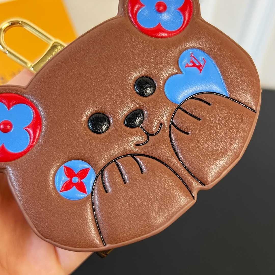 Louis Vuitton Monogram Teddy Bear Earphone Case   - DopestKickz