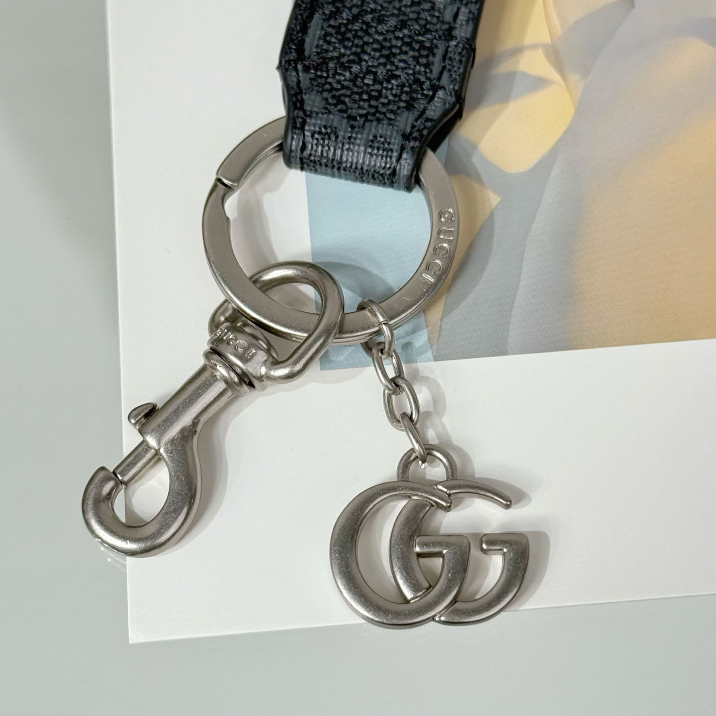 Gucci GG Keychain With Double G  - DopestKickz