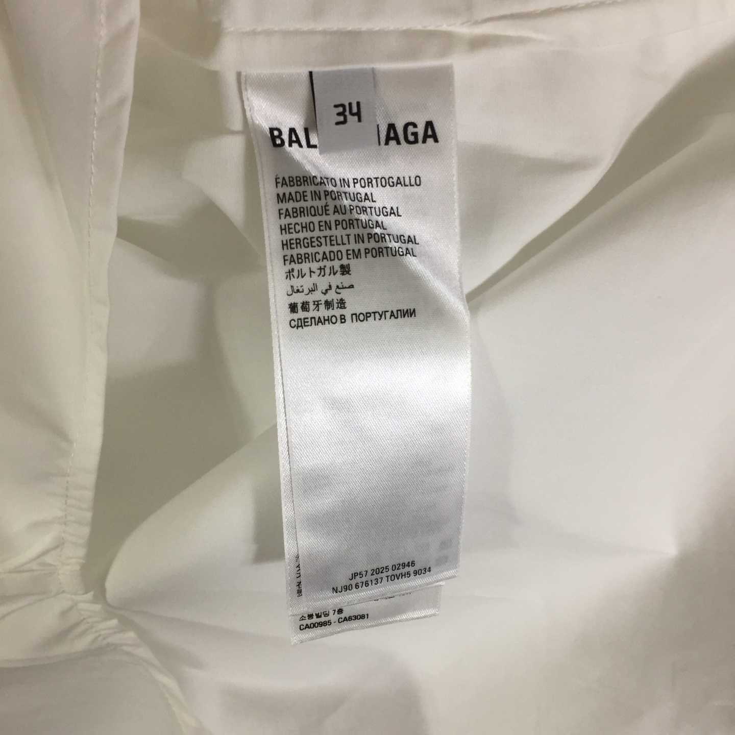 Balenciaga Large Fit Shirt - DopestKickz
