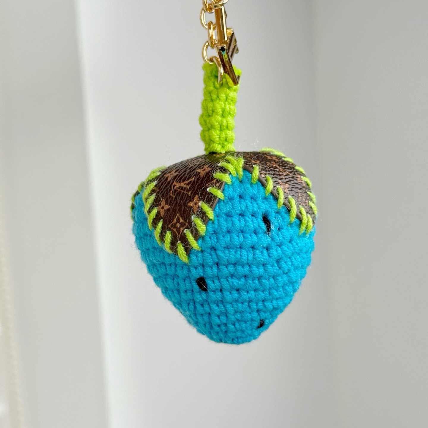 Louis Vuitton Berrylicious Crochet Bag Charm   M02583 - DopestKickz