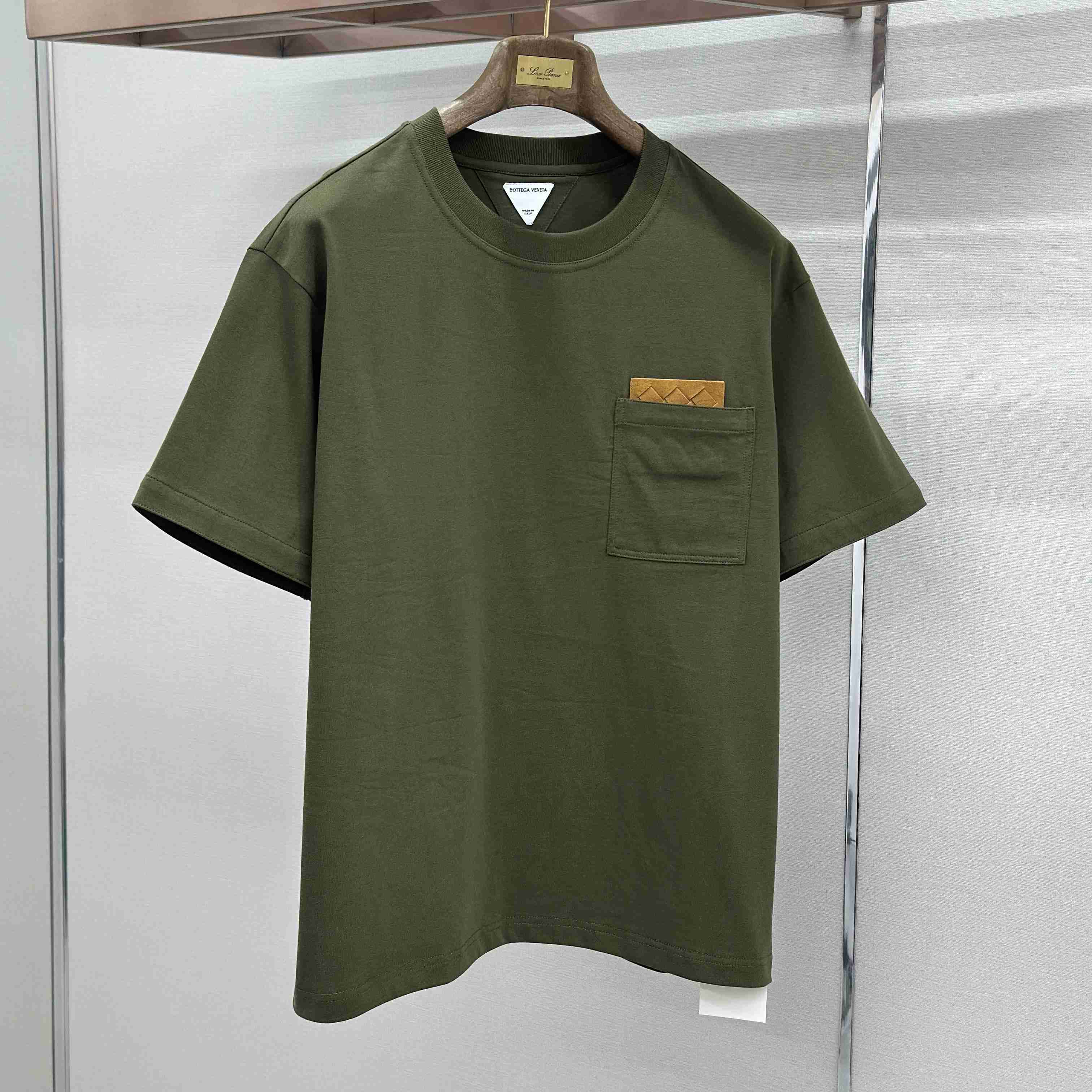 Bottega Veneta Pima Cotton Jersey T-Shirt - DopestKickz