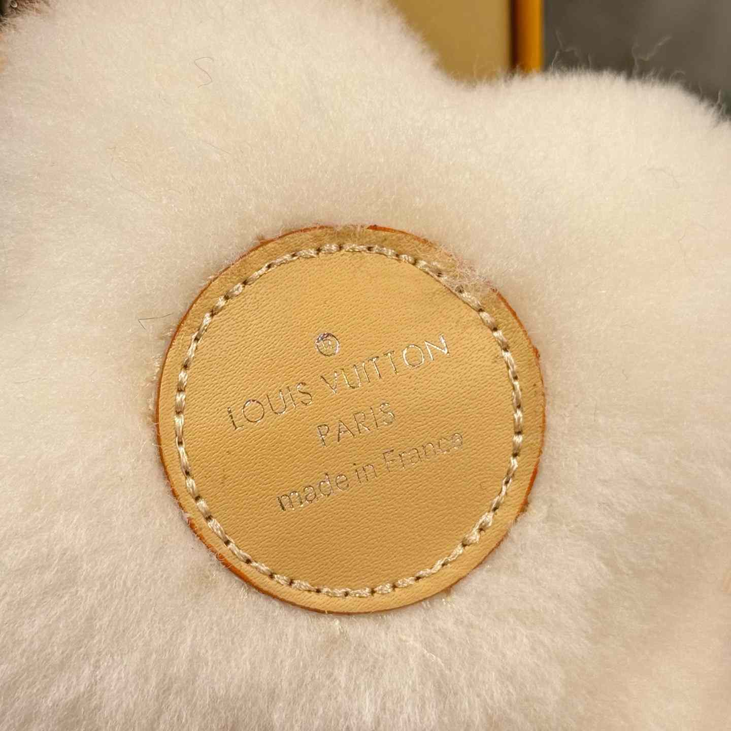 Louis Vuitton Vivienne Shearling Bag Charm  M03455 - DopestKickz