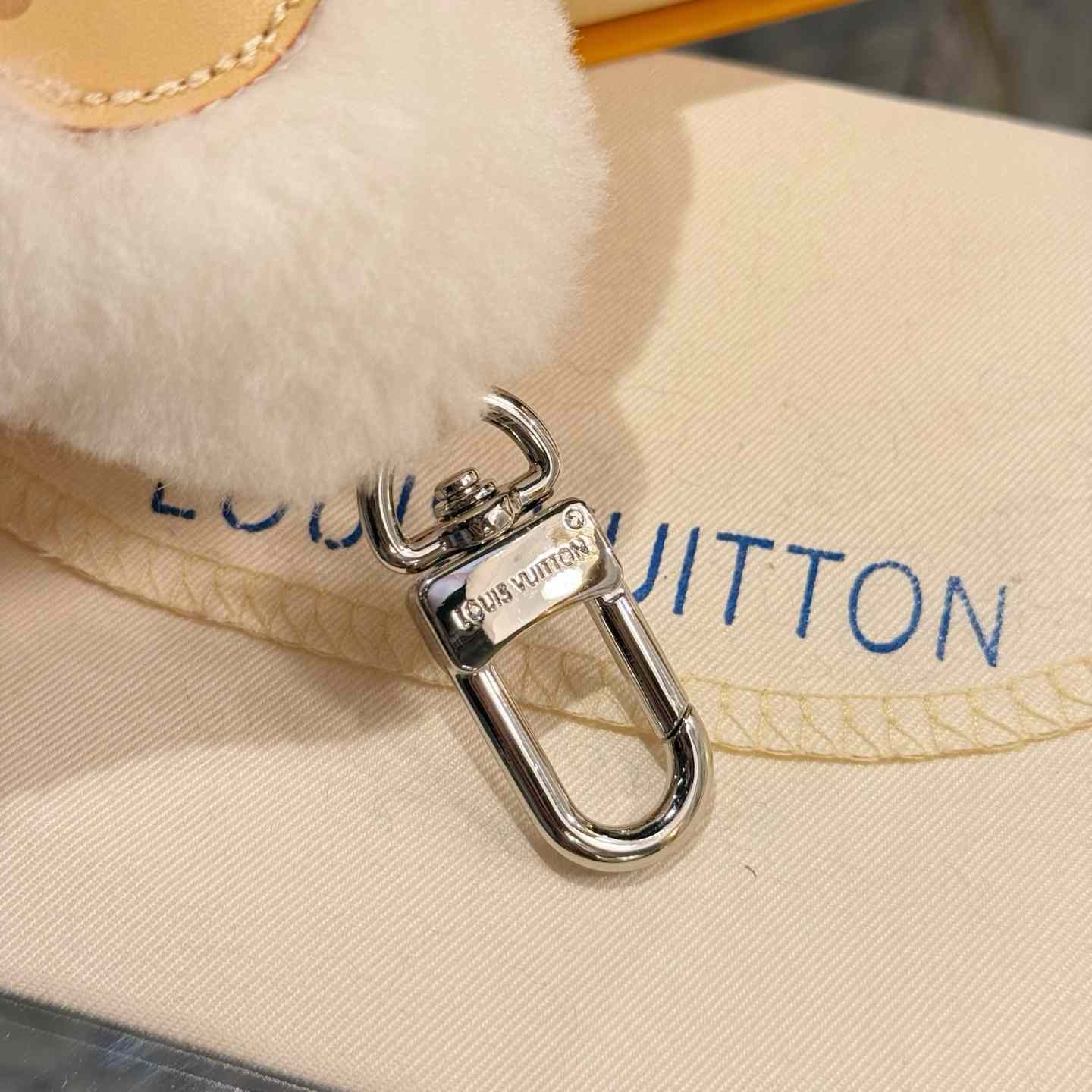 Louis Vuitton Vivienne Shearling Bag Charm  M03455 - DopestKickz