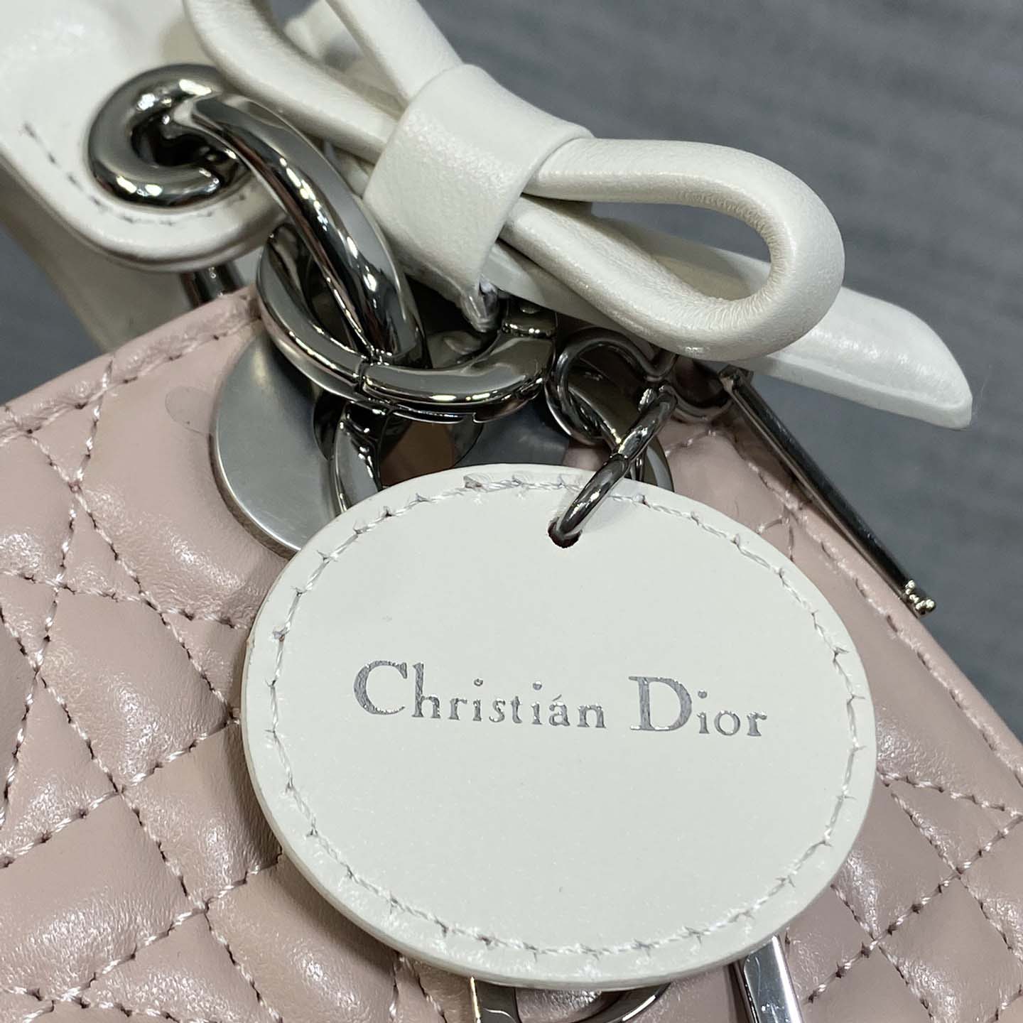 Dior Or Mini Lady Dior Bag with Chain  - DopestKickz