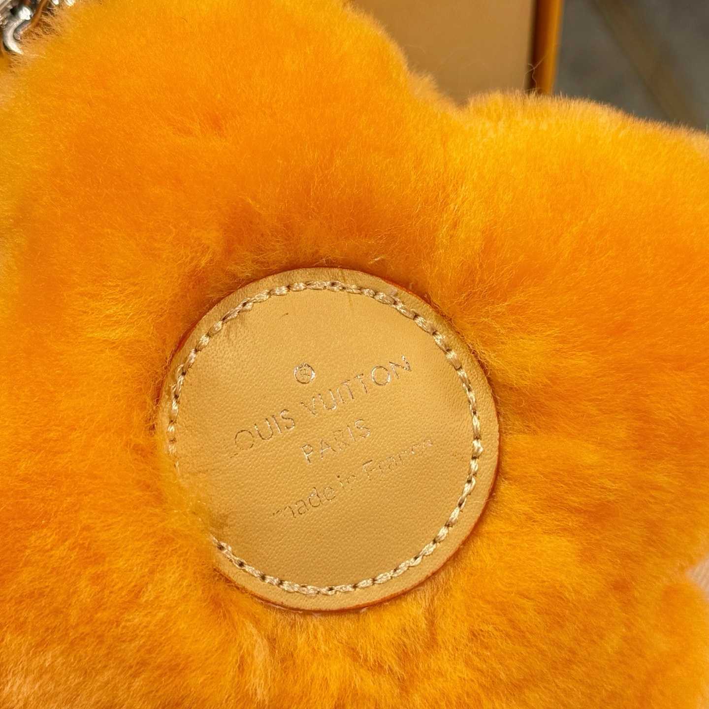 Louis Vuitton Vivienne Shearling Bag Charm   - DopestKickz