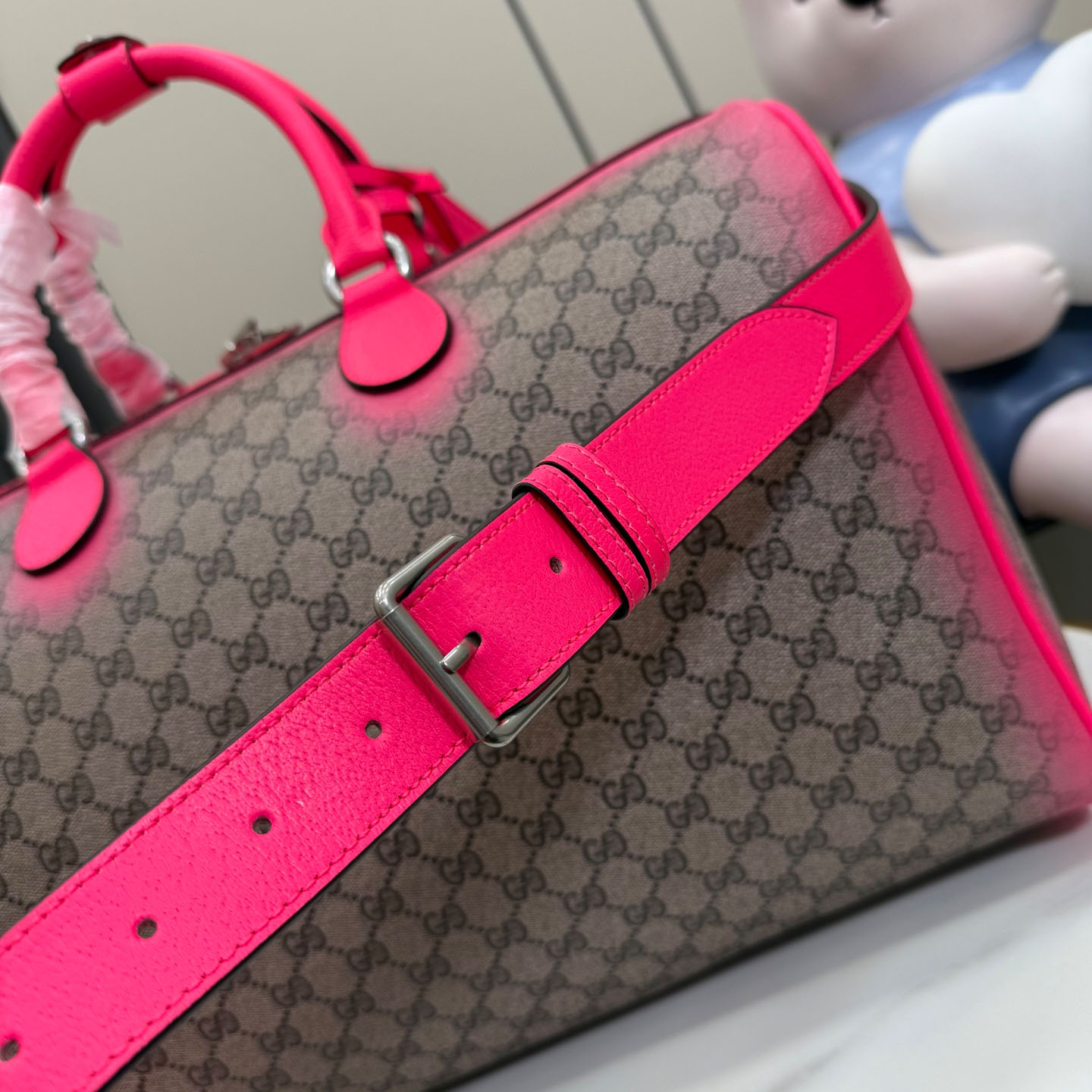 Gucci GG Medium Duffle Bag 834460 - DopestKickz