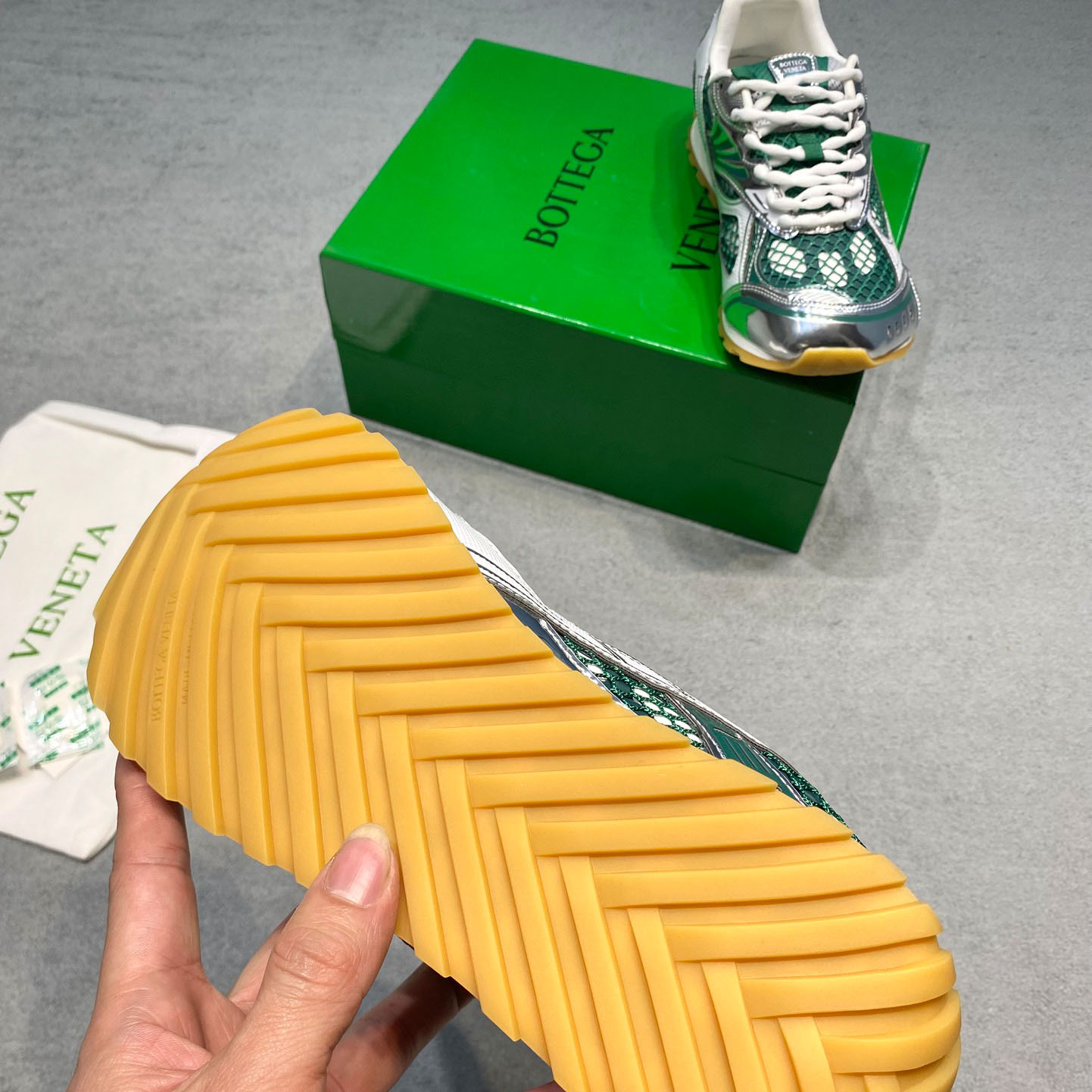 Bottega Veneta Orbit Sneaker - DopestKickz