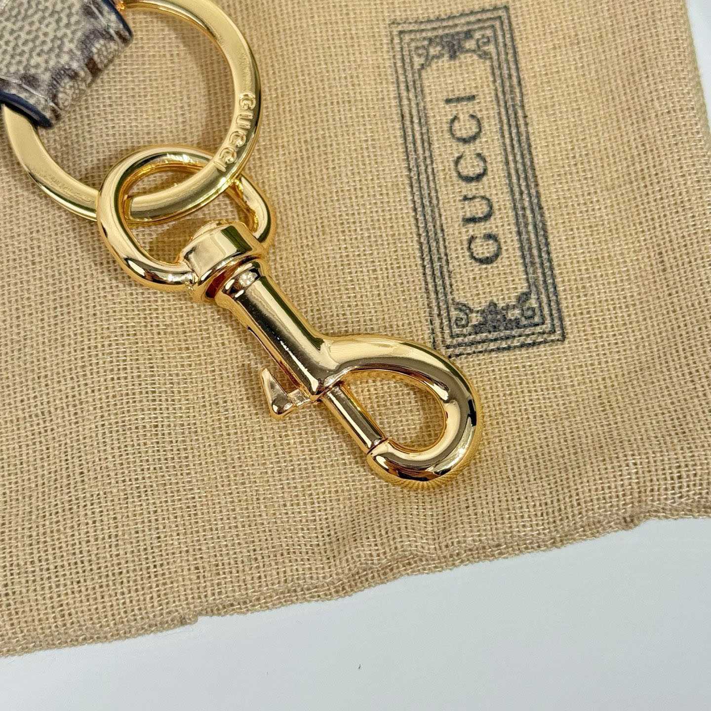 Gucci GG Keychain With Double G  - DopestKickz