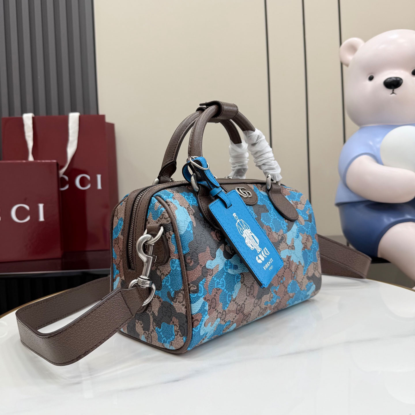 Gucci GG Small Duffle Bag 854860 - DopestKickz