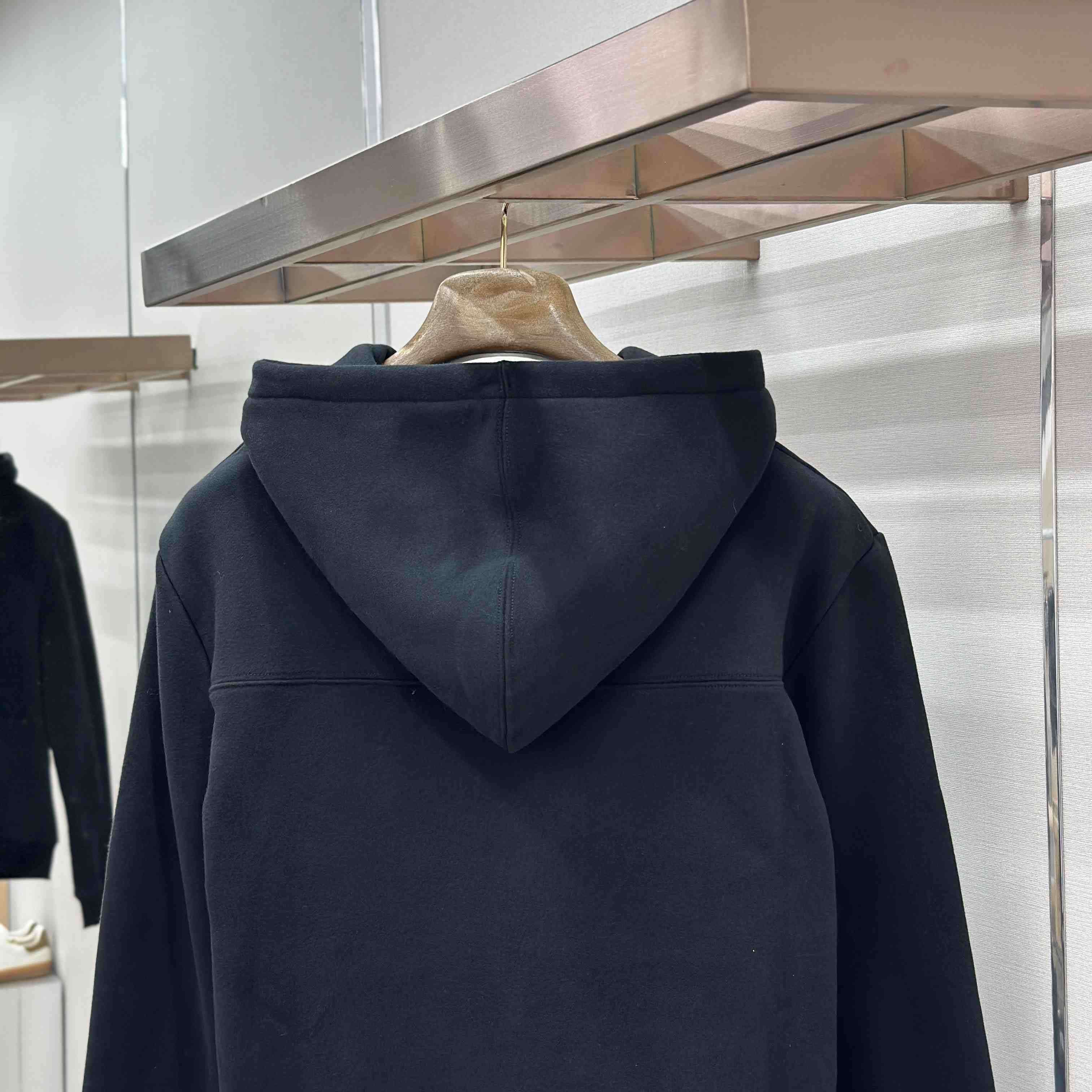 Saint Laurent Scipt Logo Hoodie 'Noir/Naturel' - DopestKickz