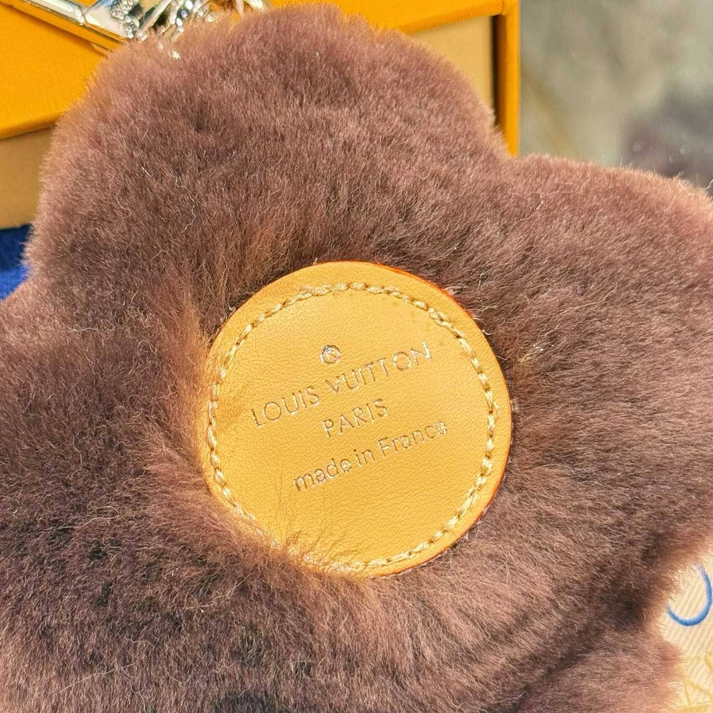 Louis Vuitton Vivienne Shearling Bag Charm   - DopestKickz