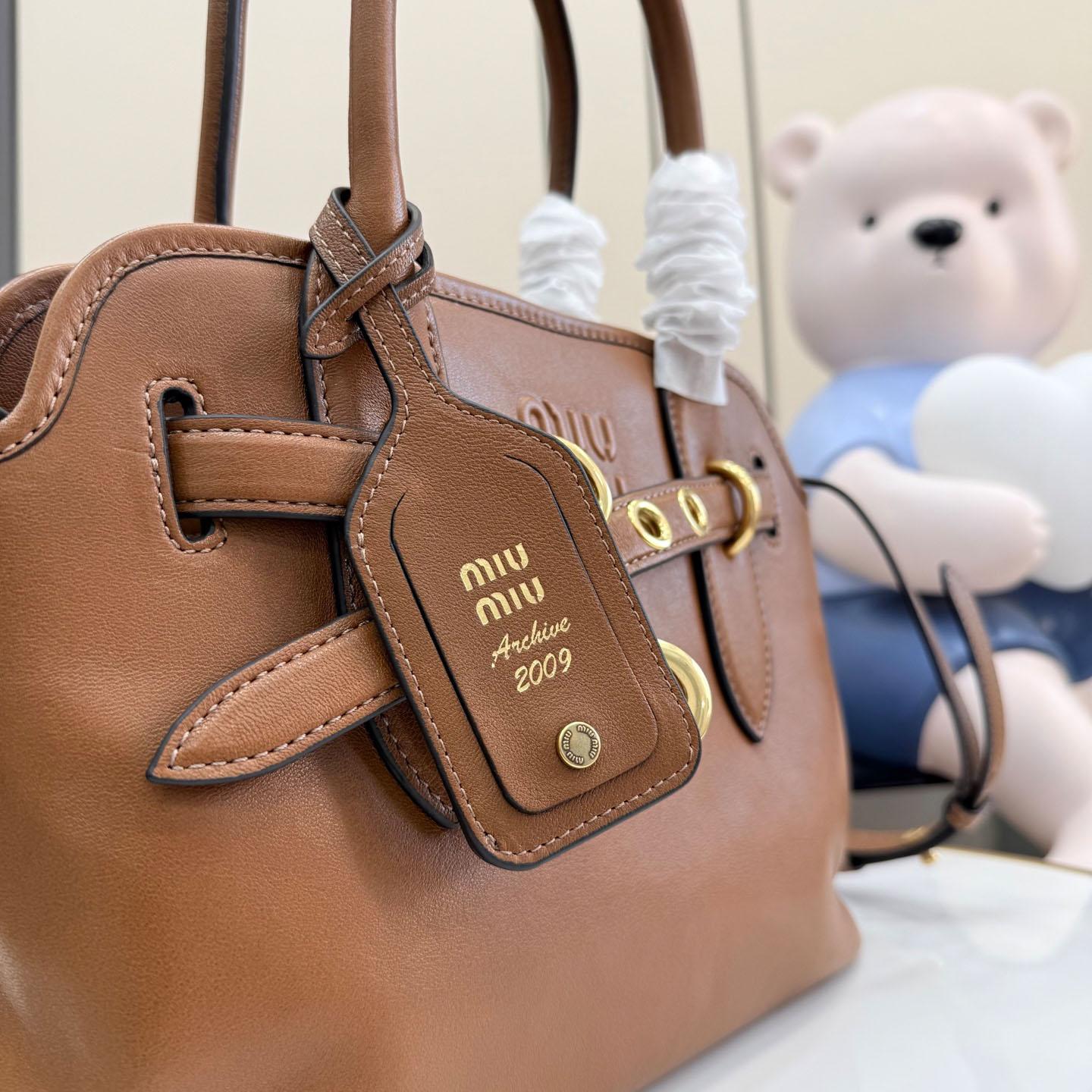 Miu Miu Aventure Nappa Leather Bag 5BA292 - DopestKickz