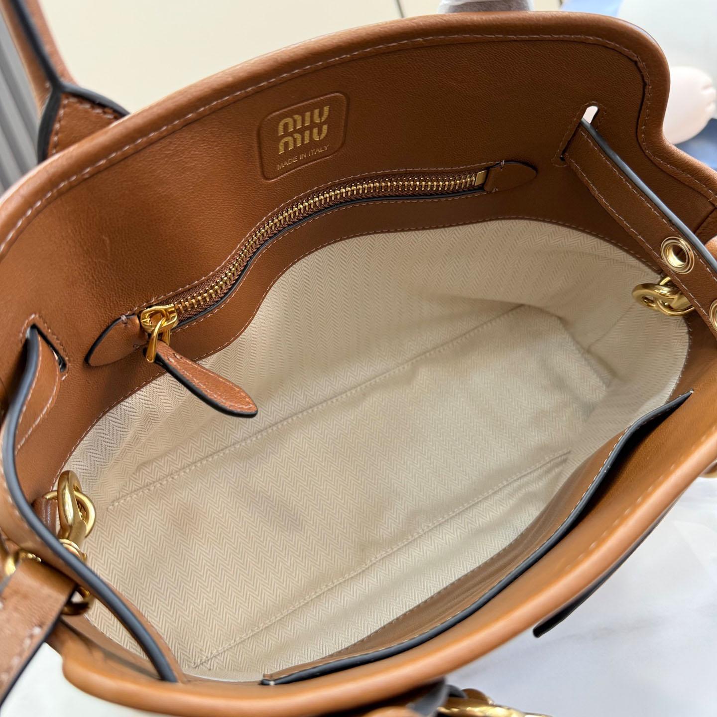 Miu Miu Aventure Nappa Leather Bag 5BA292 - DopestKickz