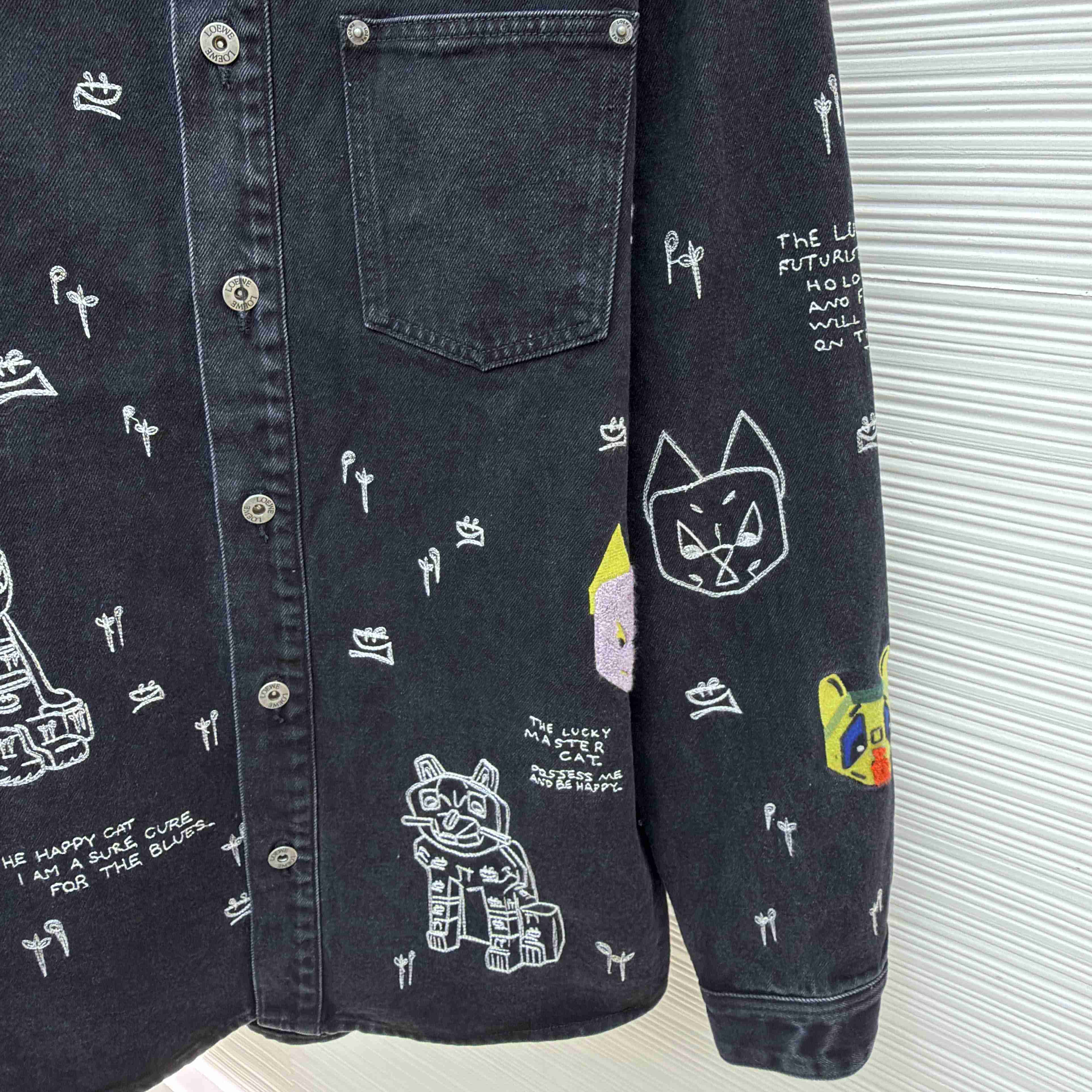 Loewe Overshirt In Denim - DopestKickz