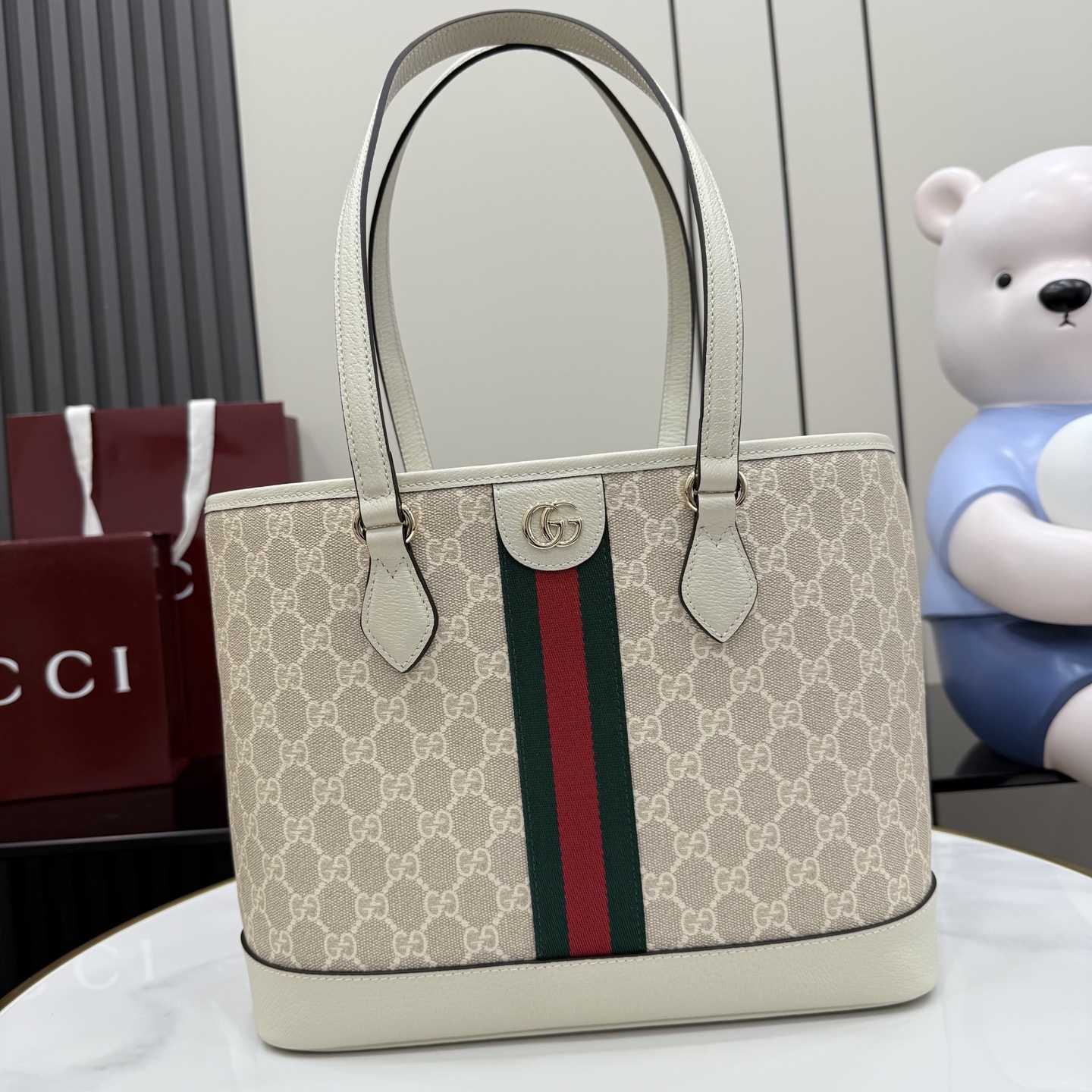 Gucci Ophidia Medium Tote Bag - DopestKickz