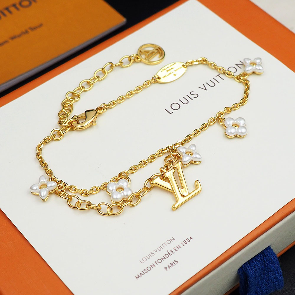 Louis Vuitton LV Floragram Bracelet  M0940A - DopestKickz