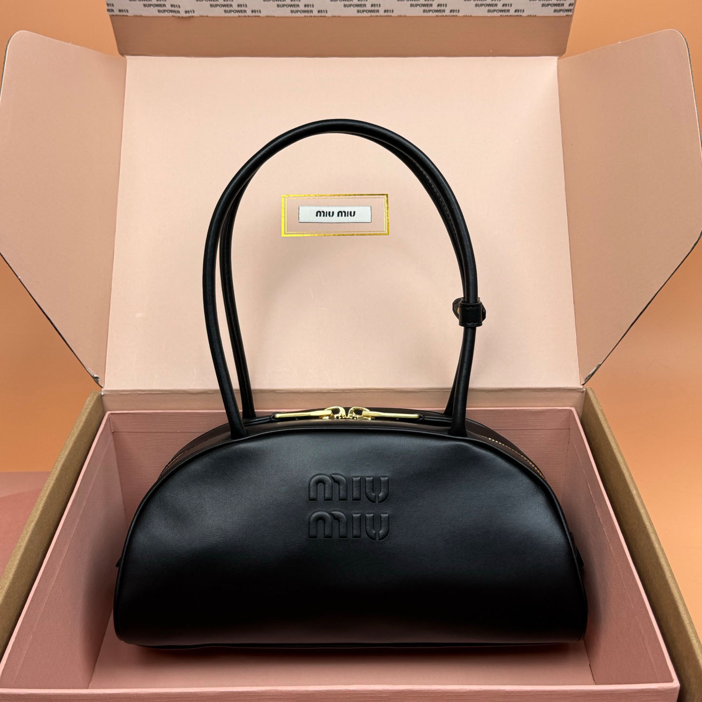 Miu Miu Beau Leather Bag - DopestKickz