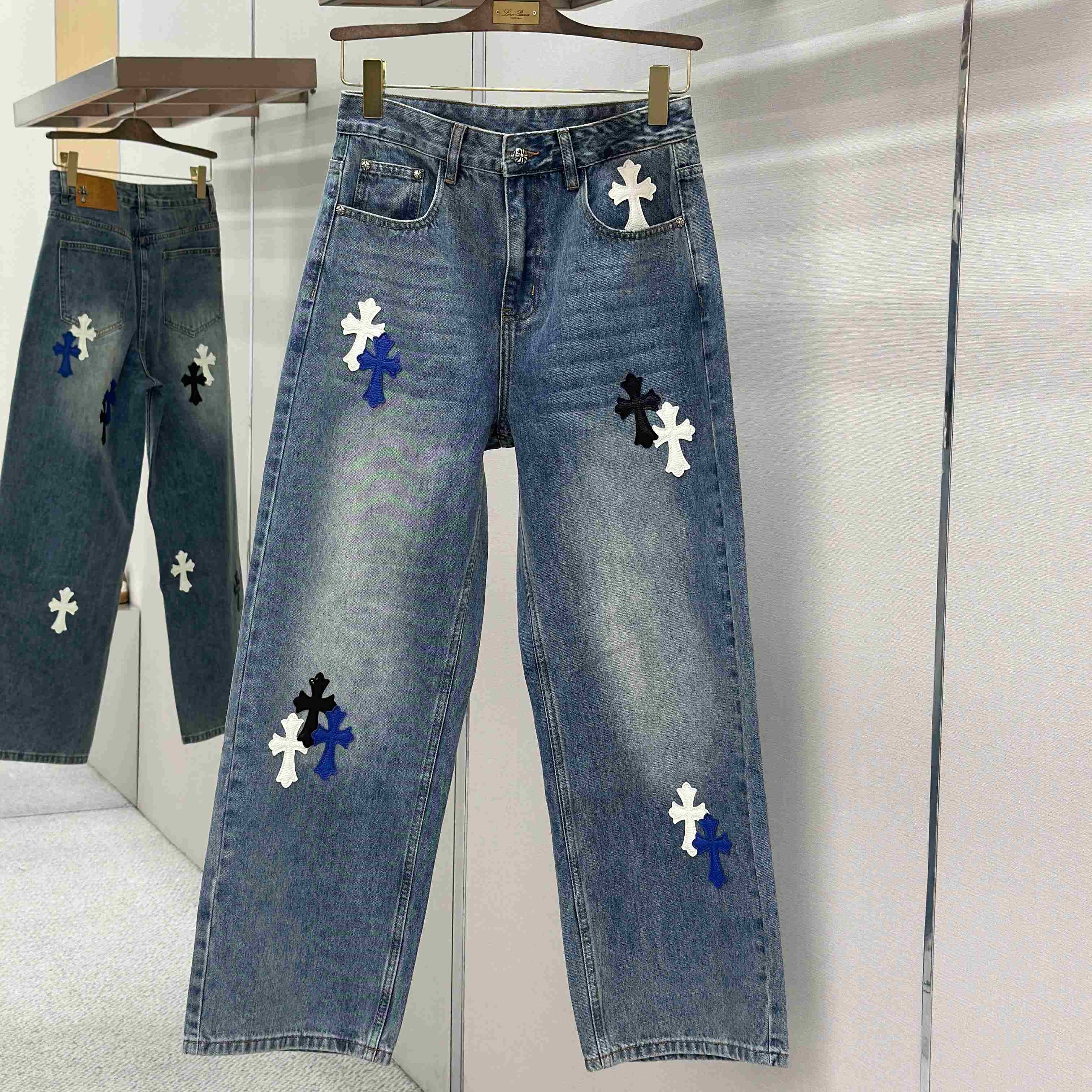 Chrome Hearts Jeans - DopestKickz