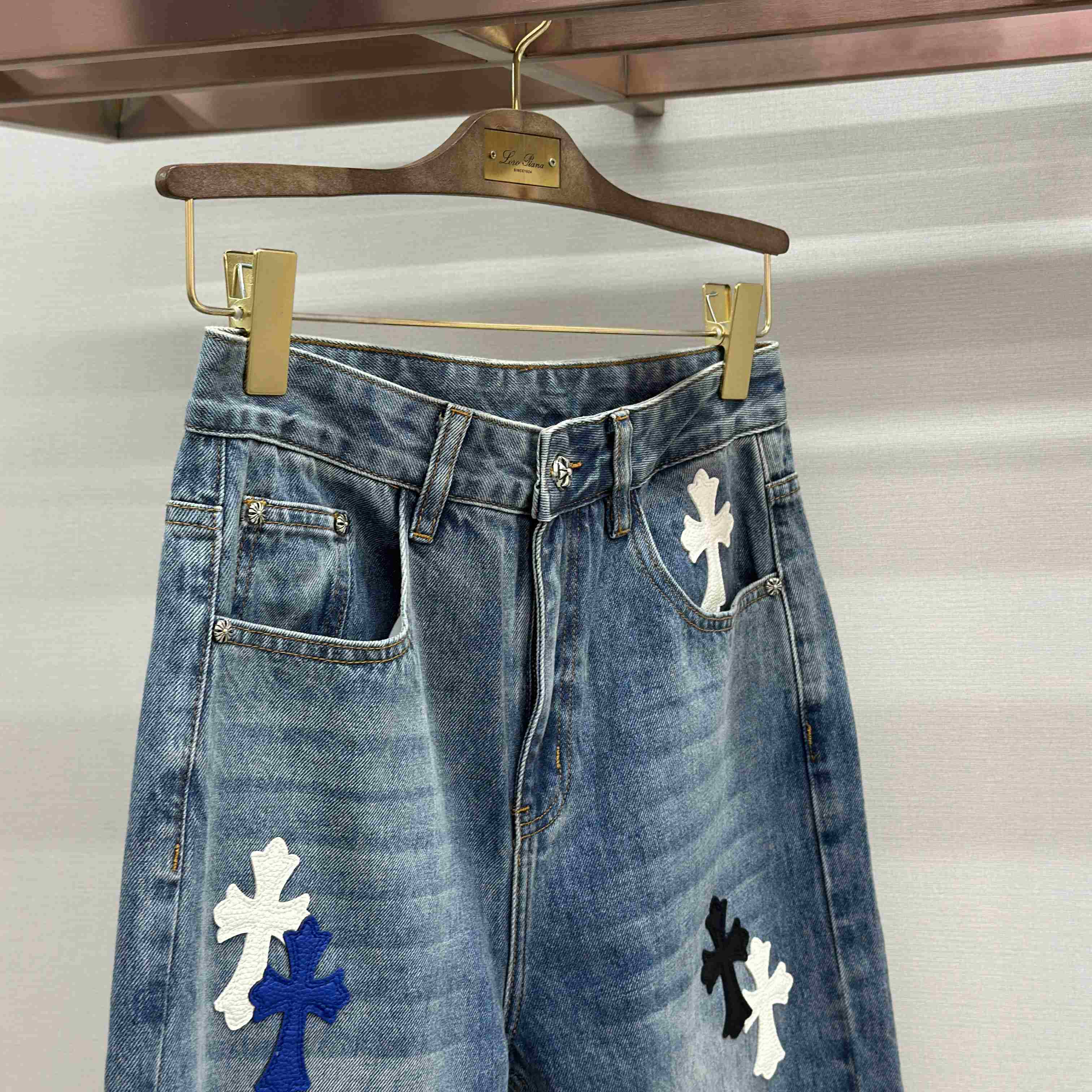 Chrome Hearts Jeans - DopestKickz