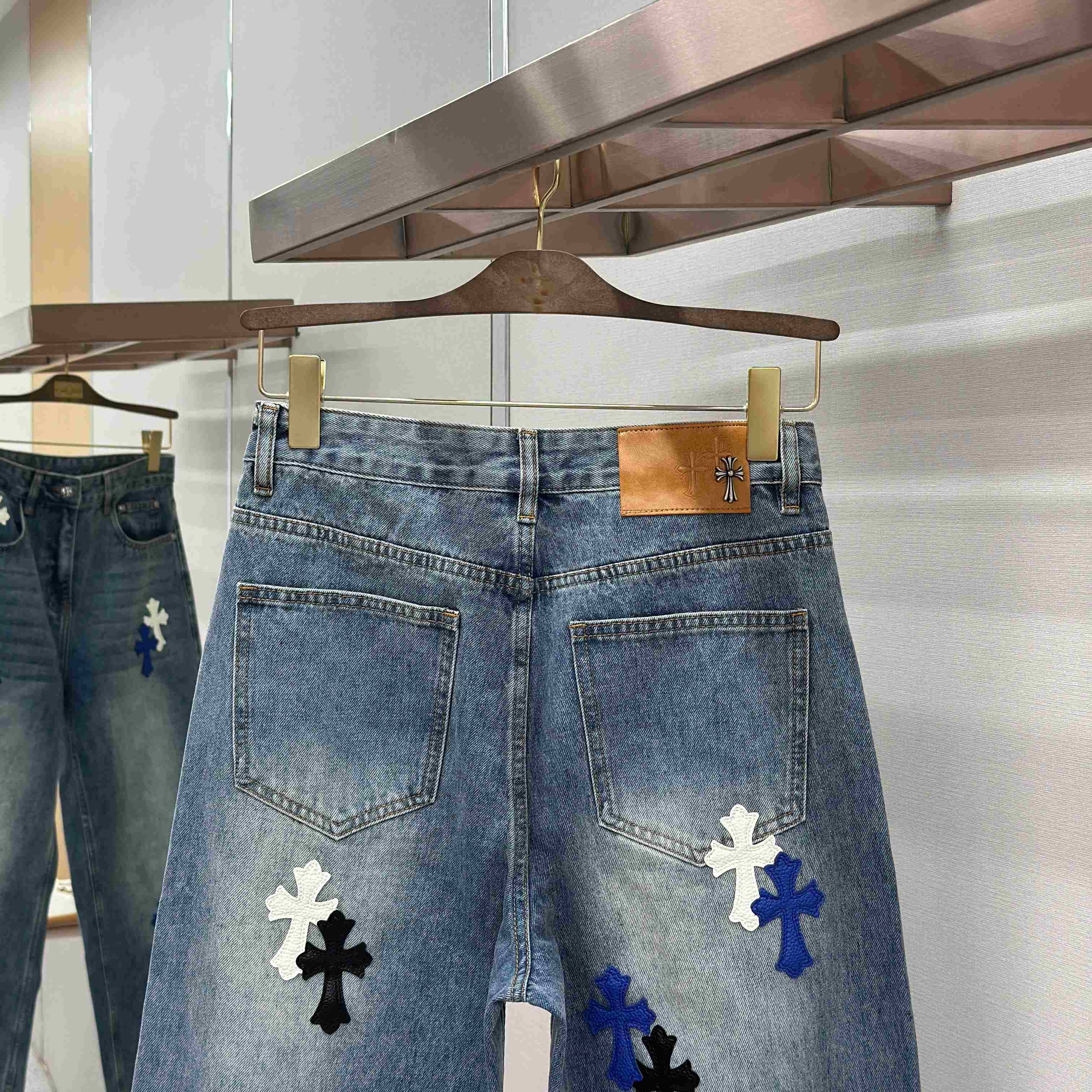 Chrome Hearts Jeans - DopestKickz