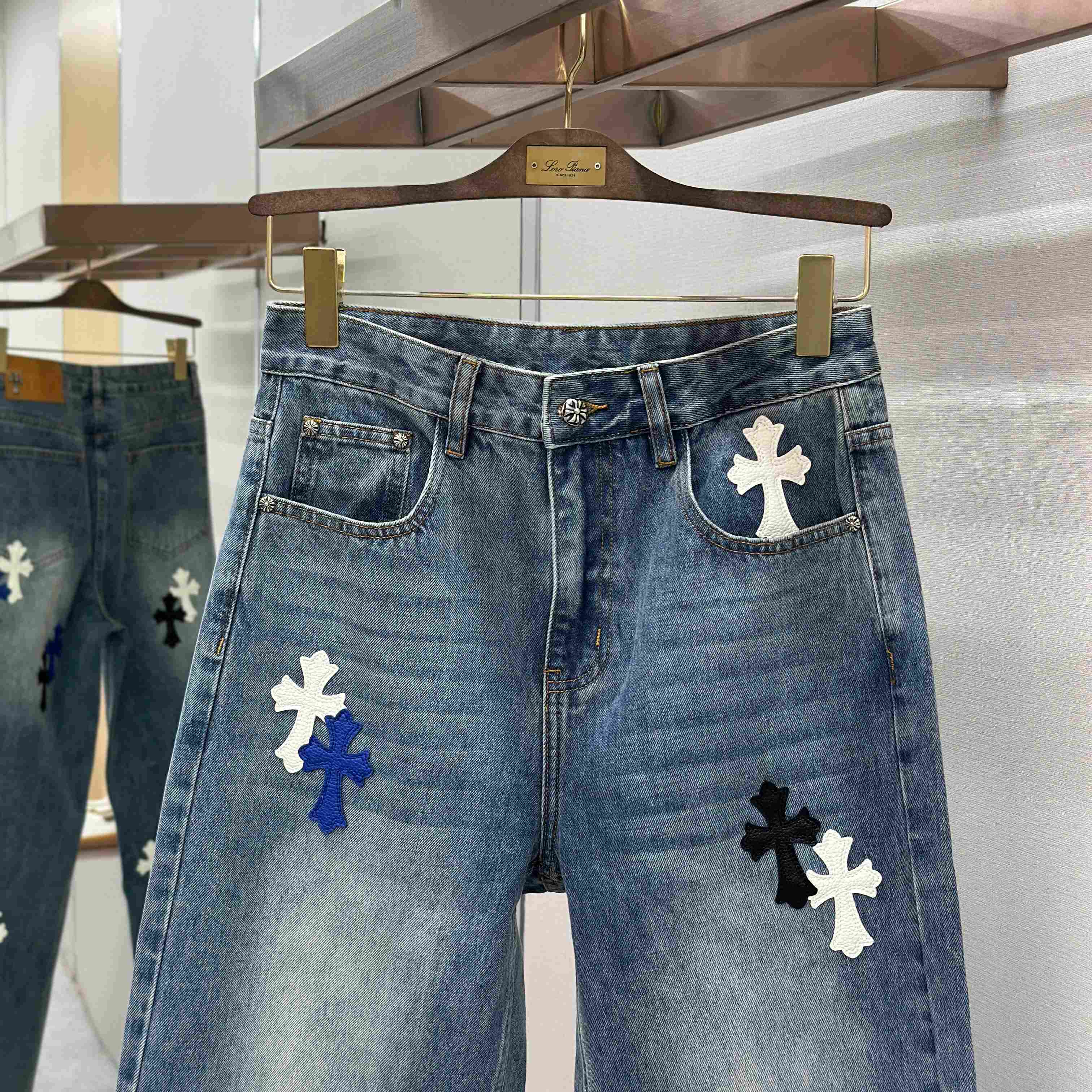 Chrome Hearts Jeans - DopestKickz