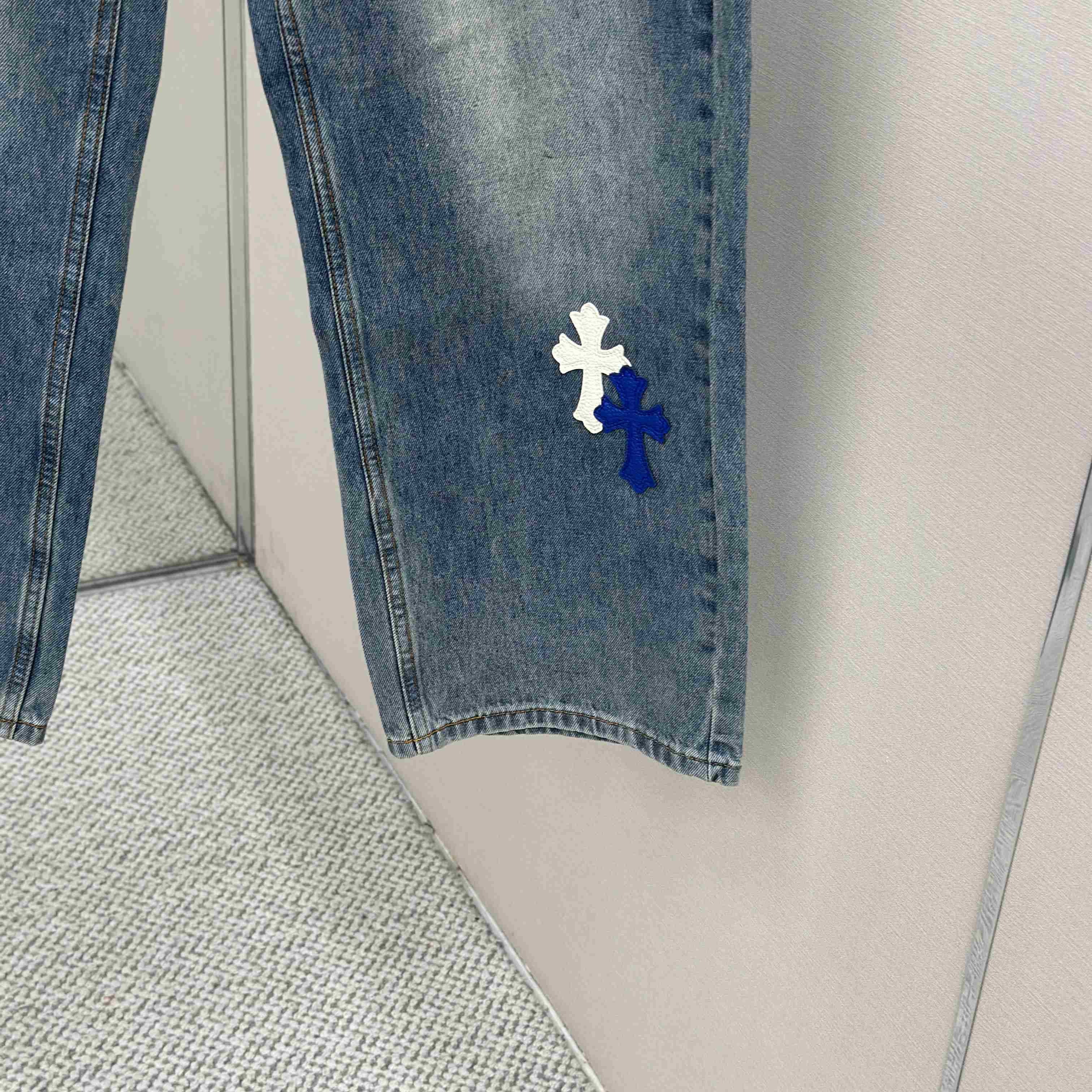 Chrome Hearts Jeans - DopestKickz