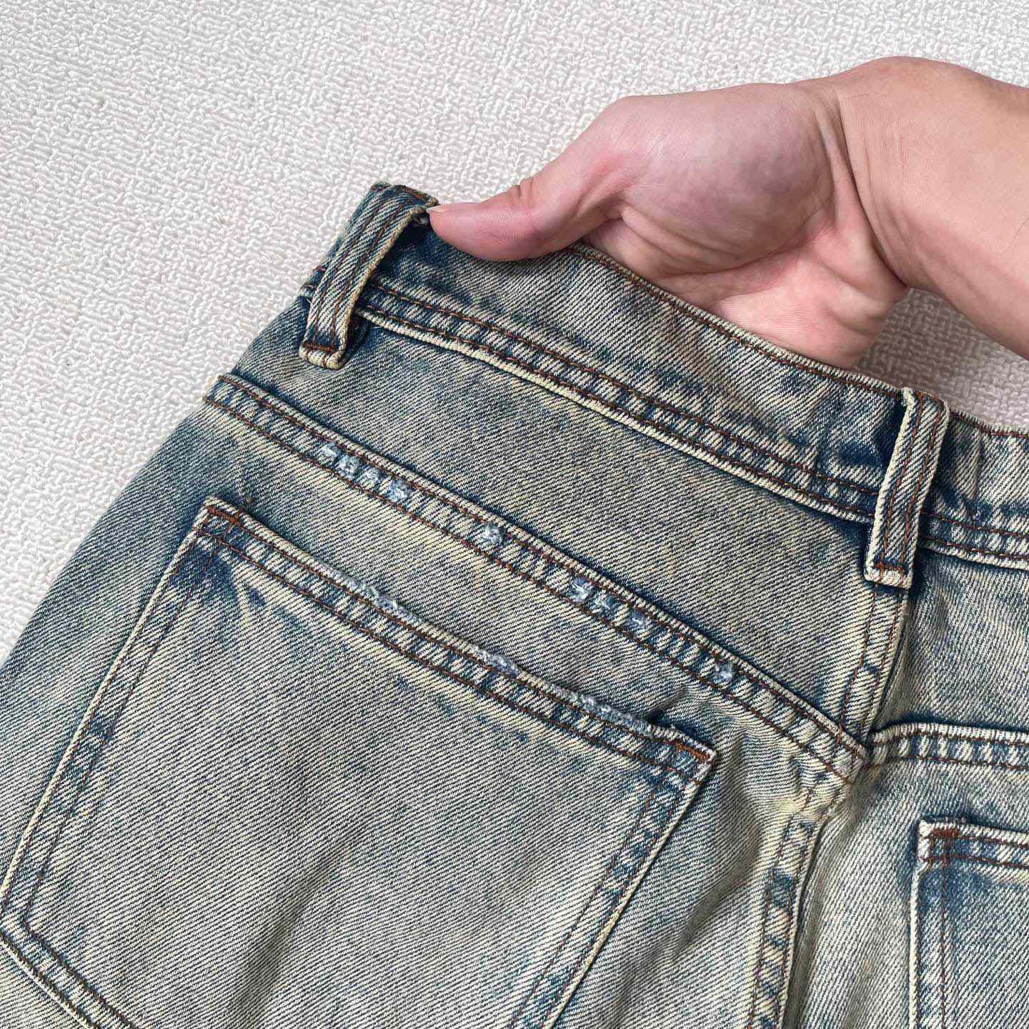 Enfants Riches Déprimés Corpse Pose Jeans 'Yellow Tint' - DopestKickz