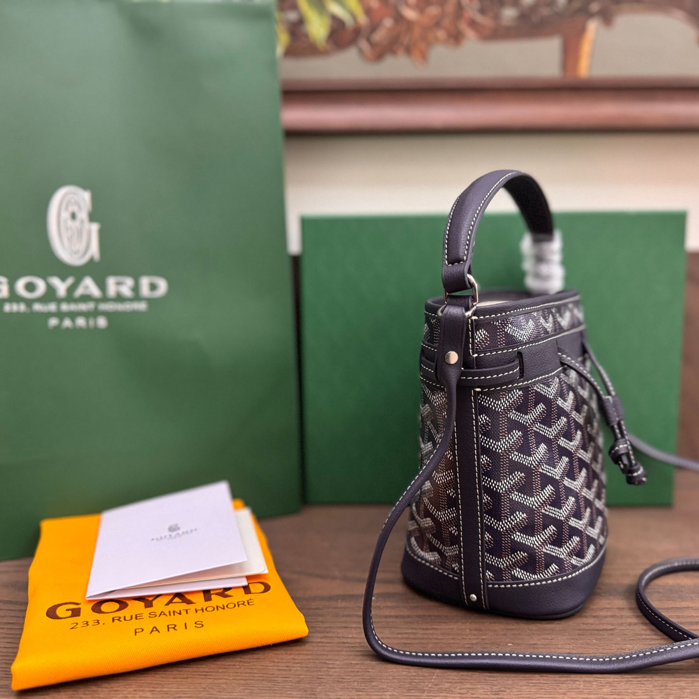 Goyard Petit Flot Mini Bucket Bag - DopestKickz