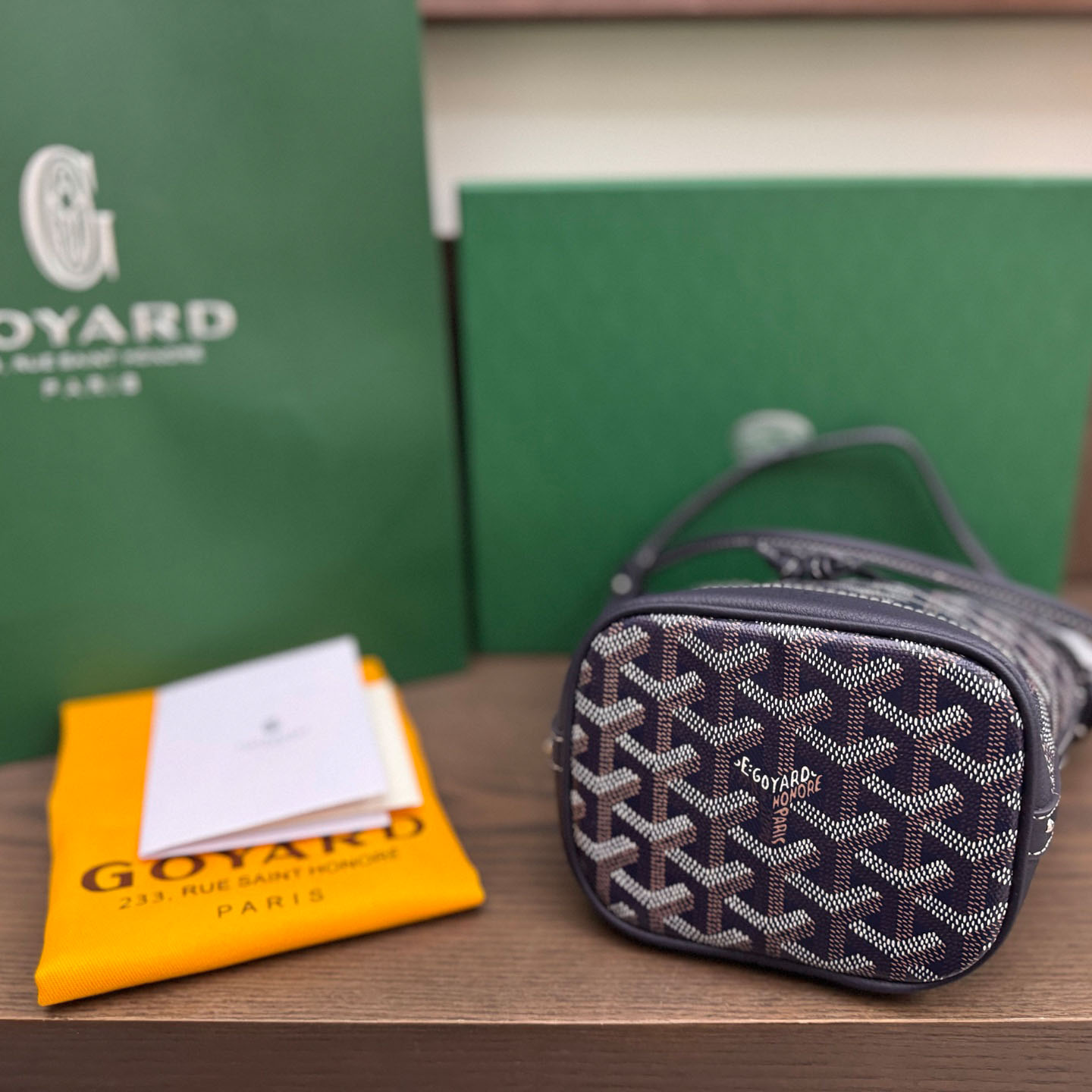 Goyard Petit Flot Mini Bucket Bag - DopestKickz