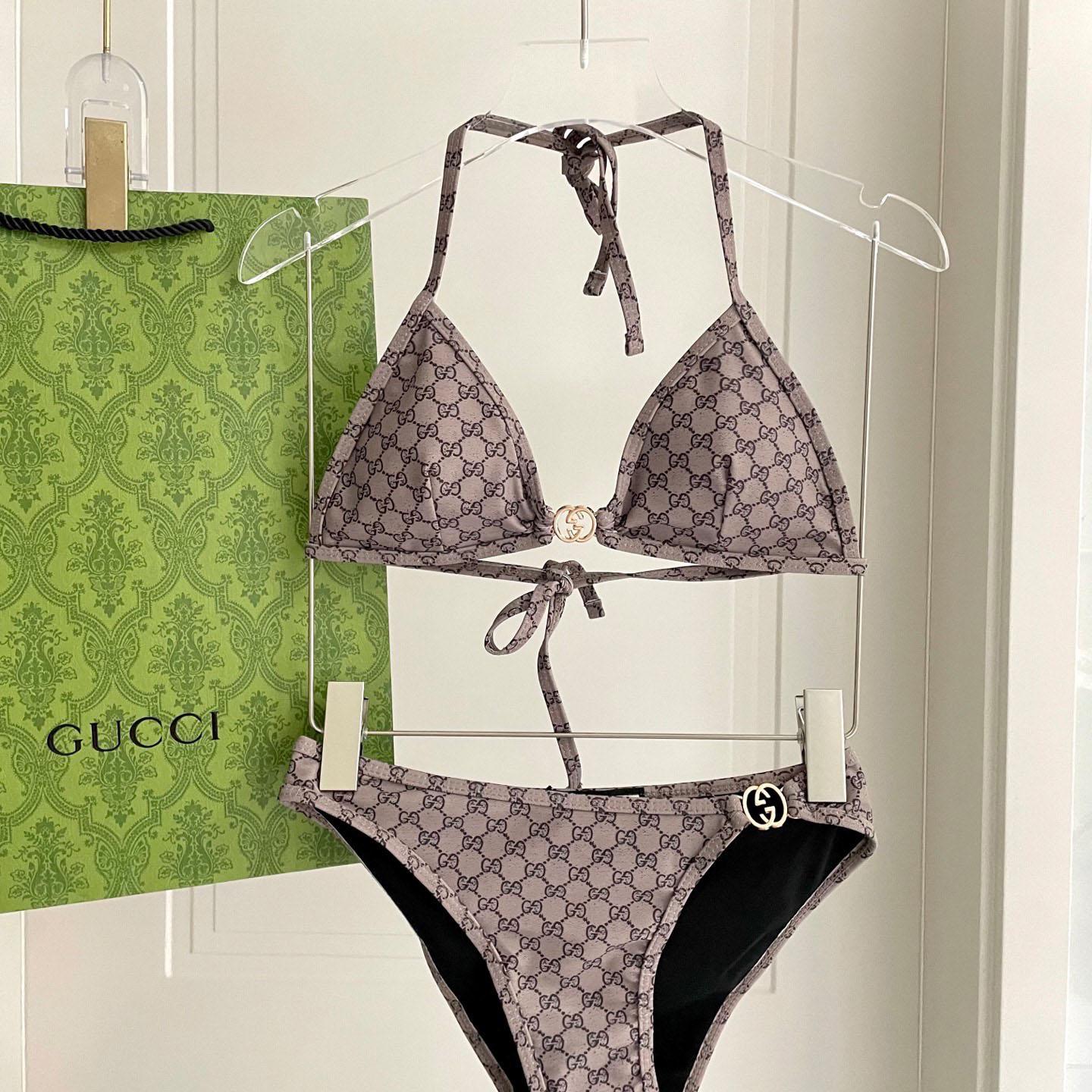 Gucci  GG Stretch Jersey Bikini - DopestKickz