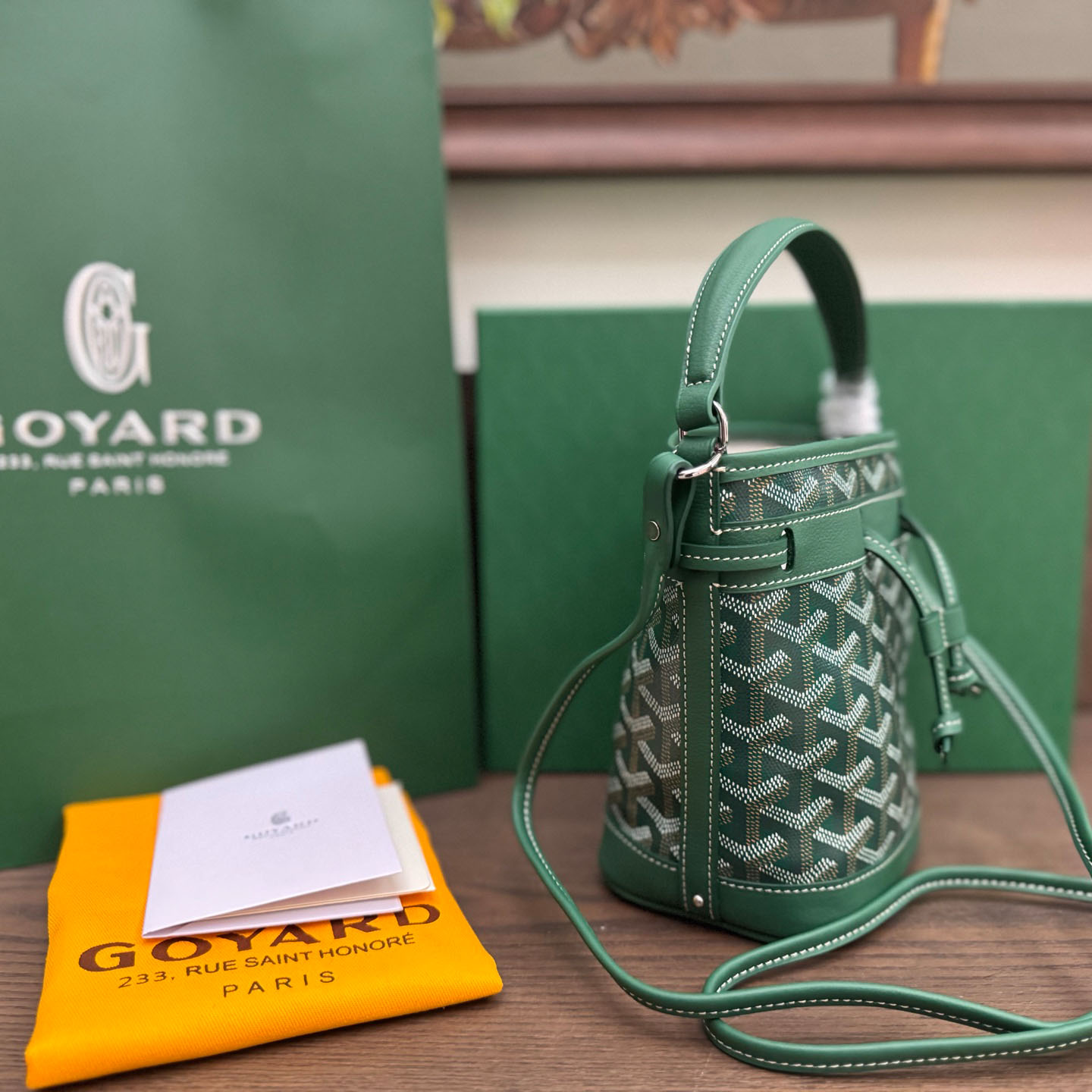 Goyard Petit Flot Mini Bucket Bag - DopestKickz