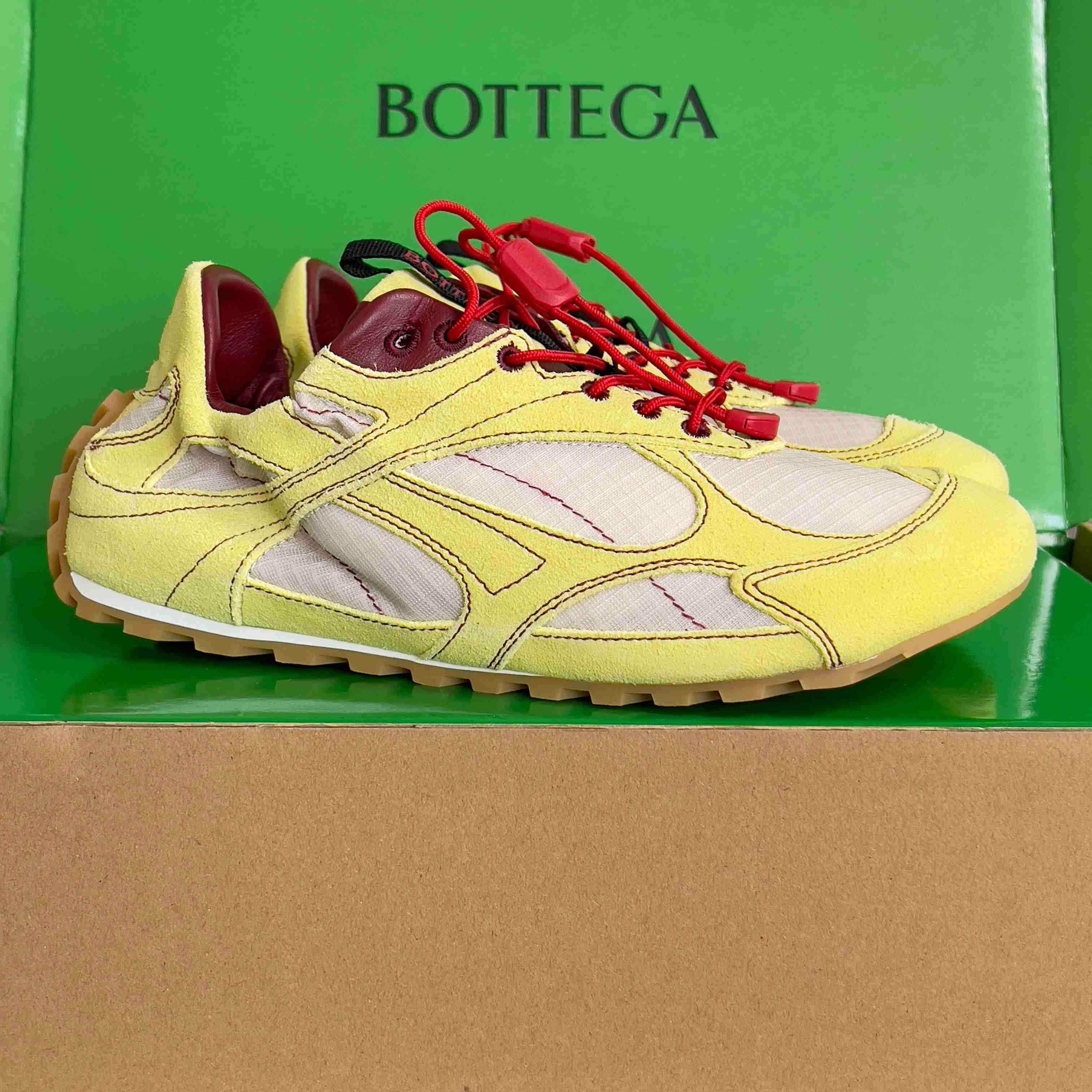 Bottega Veneta Orbit Flash Sneaker - DopestKickz