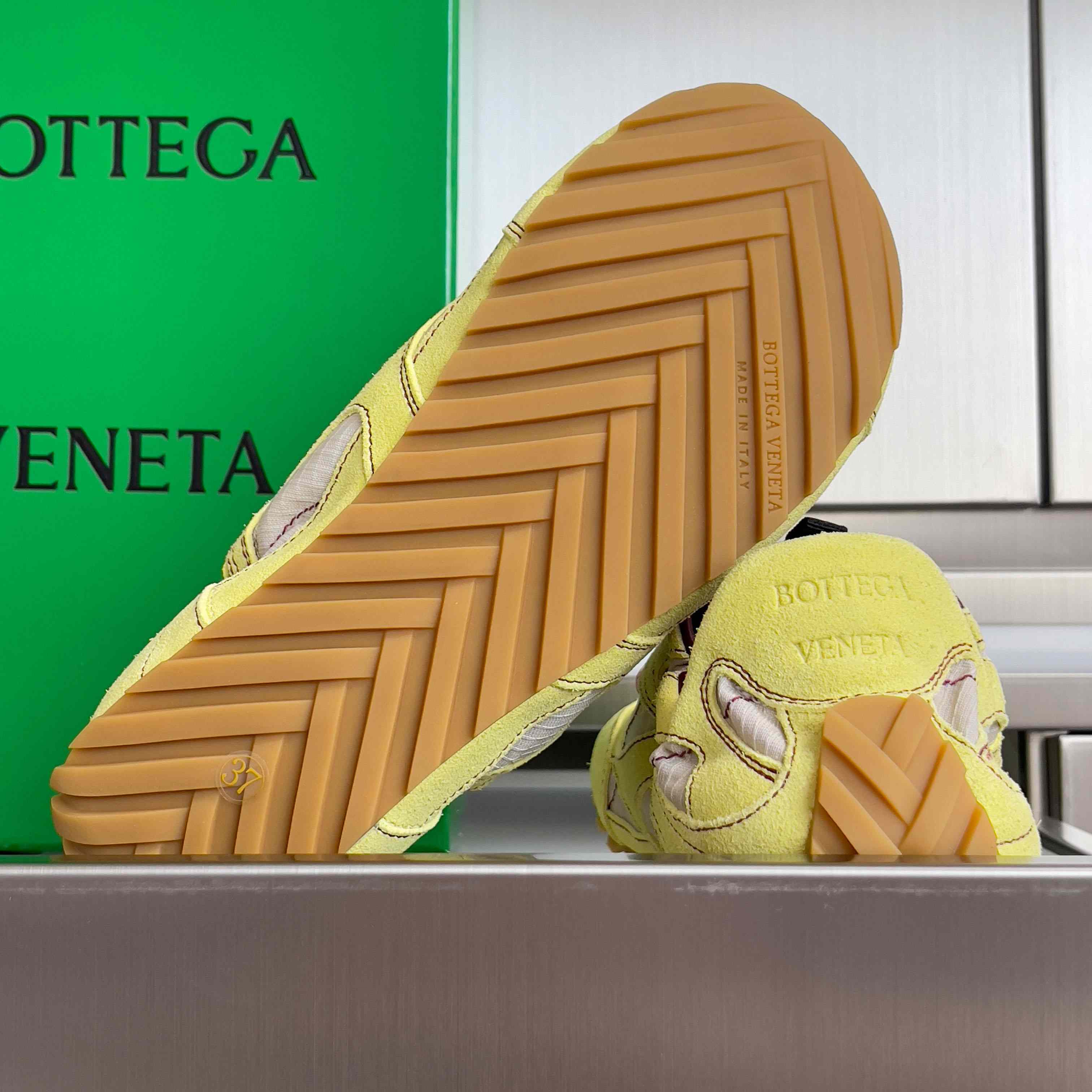Bottega Veneta Orbit Flash Sneaker - DopestKickz