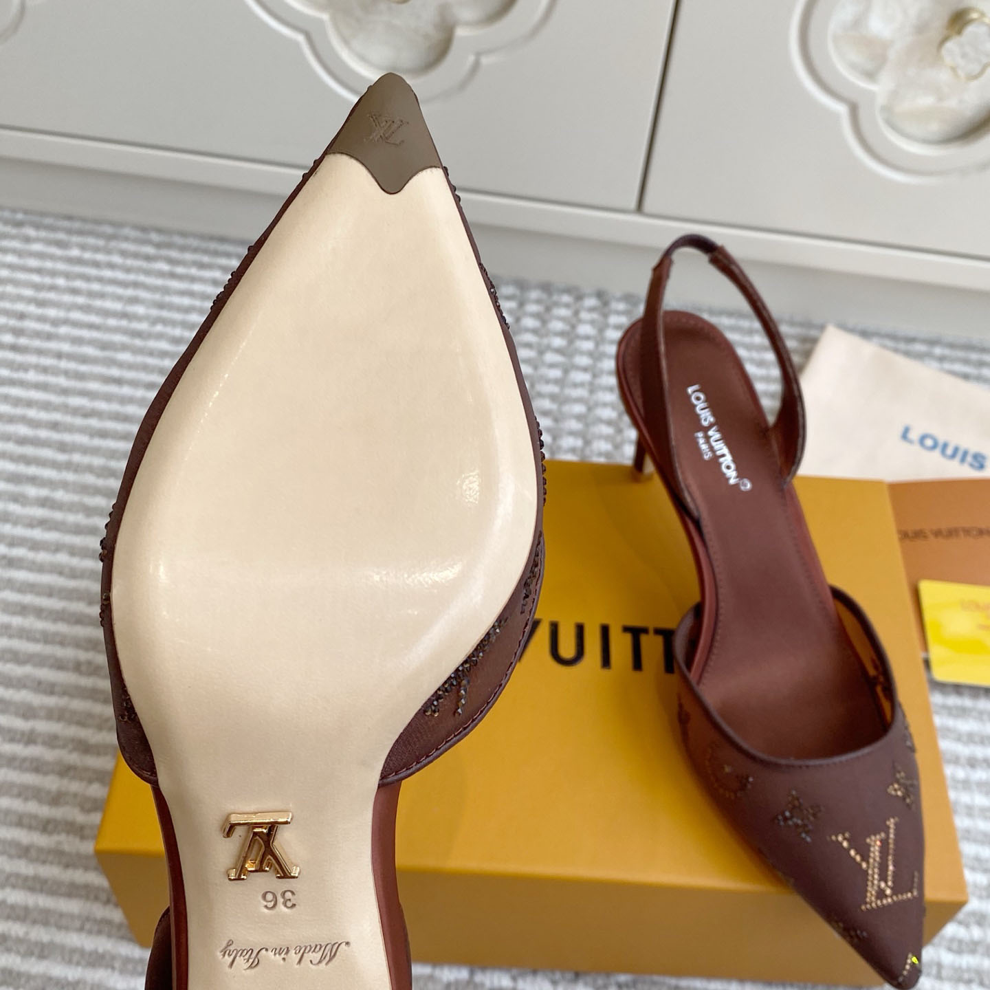 Louis Vuitton Gala Slingback Pump 1AJPTL - DopestKickz