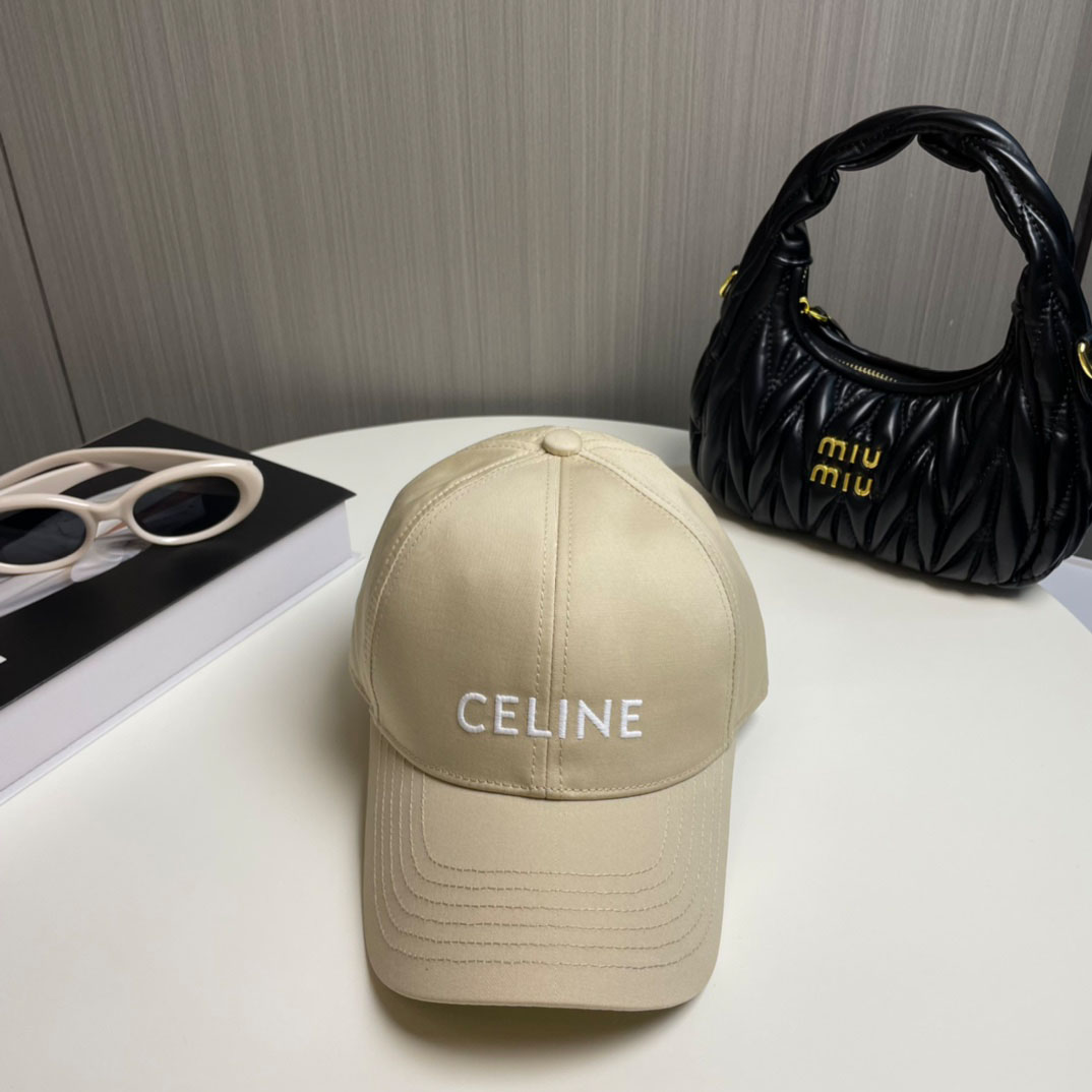 Celine Baseball Cap In Cotton - DopestKickz