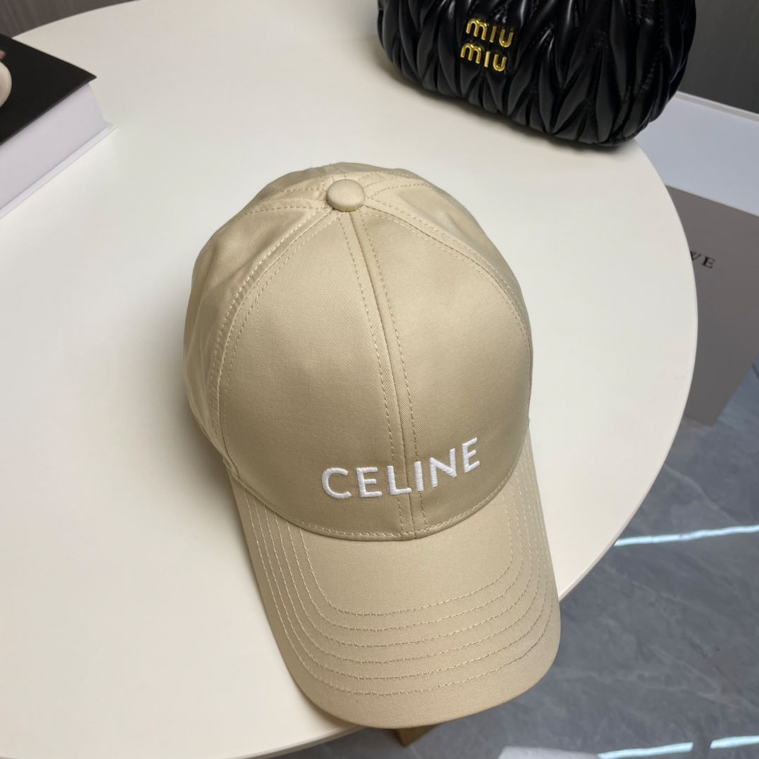 Celine Baseball Cap In Cotton - DopestKickz
