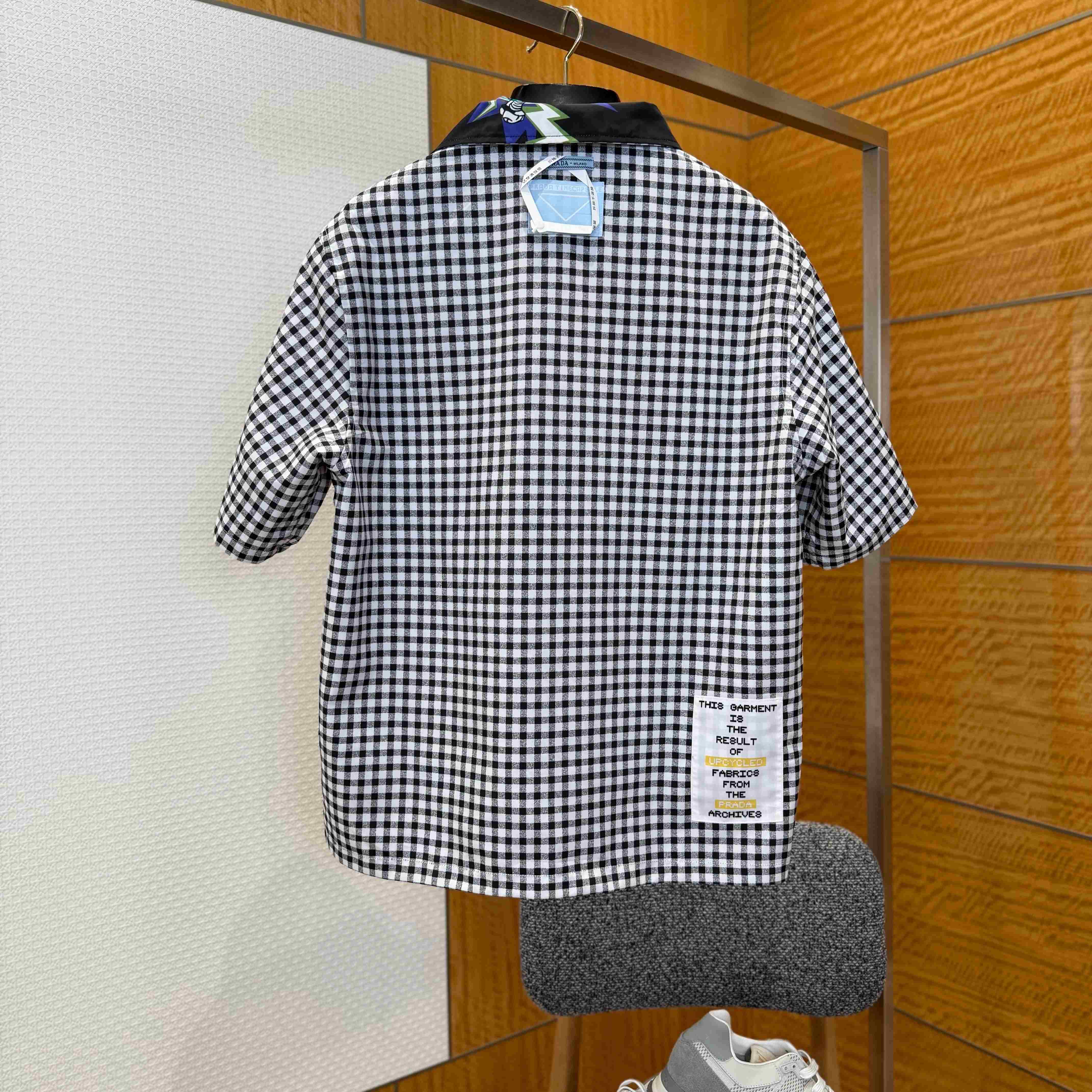 Prada Timecapsule Printed Cotton Shirt - DopestKickz