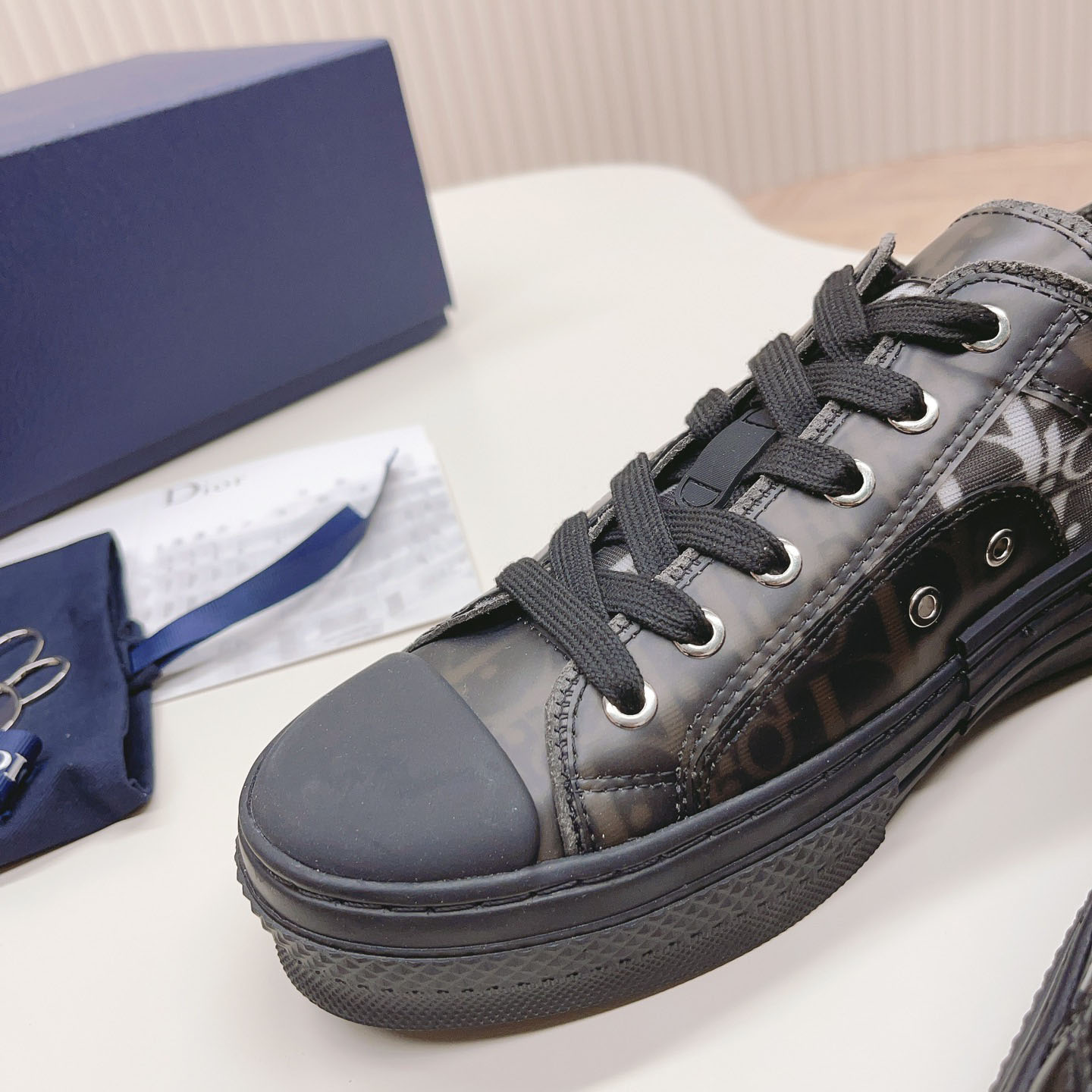 Dior B23 Low 'Dior Oblique - Black' - DopestKickz