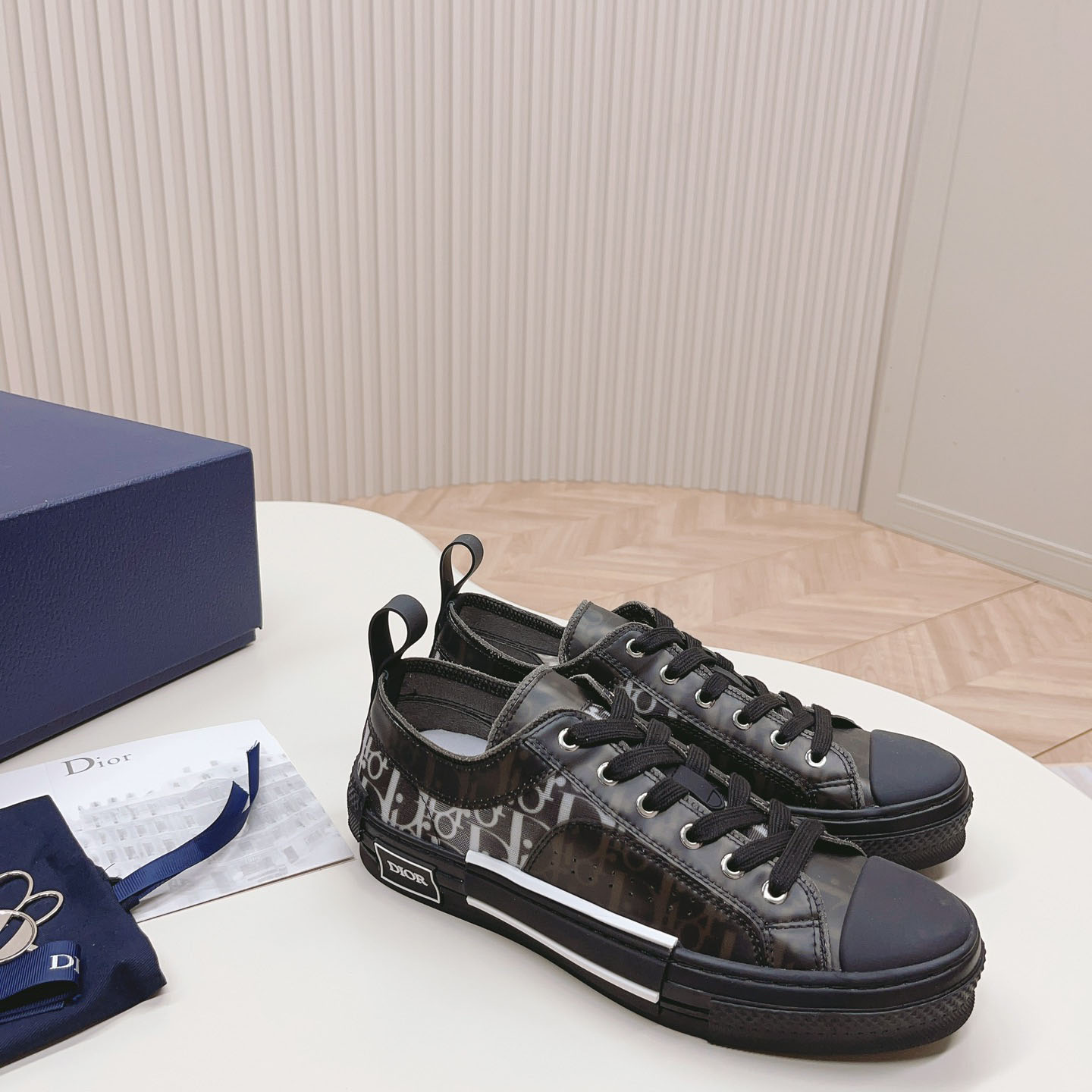 Dior B23 Low 'Dior Oblique - Black' - DopestKickz