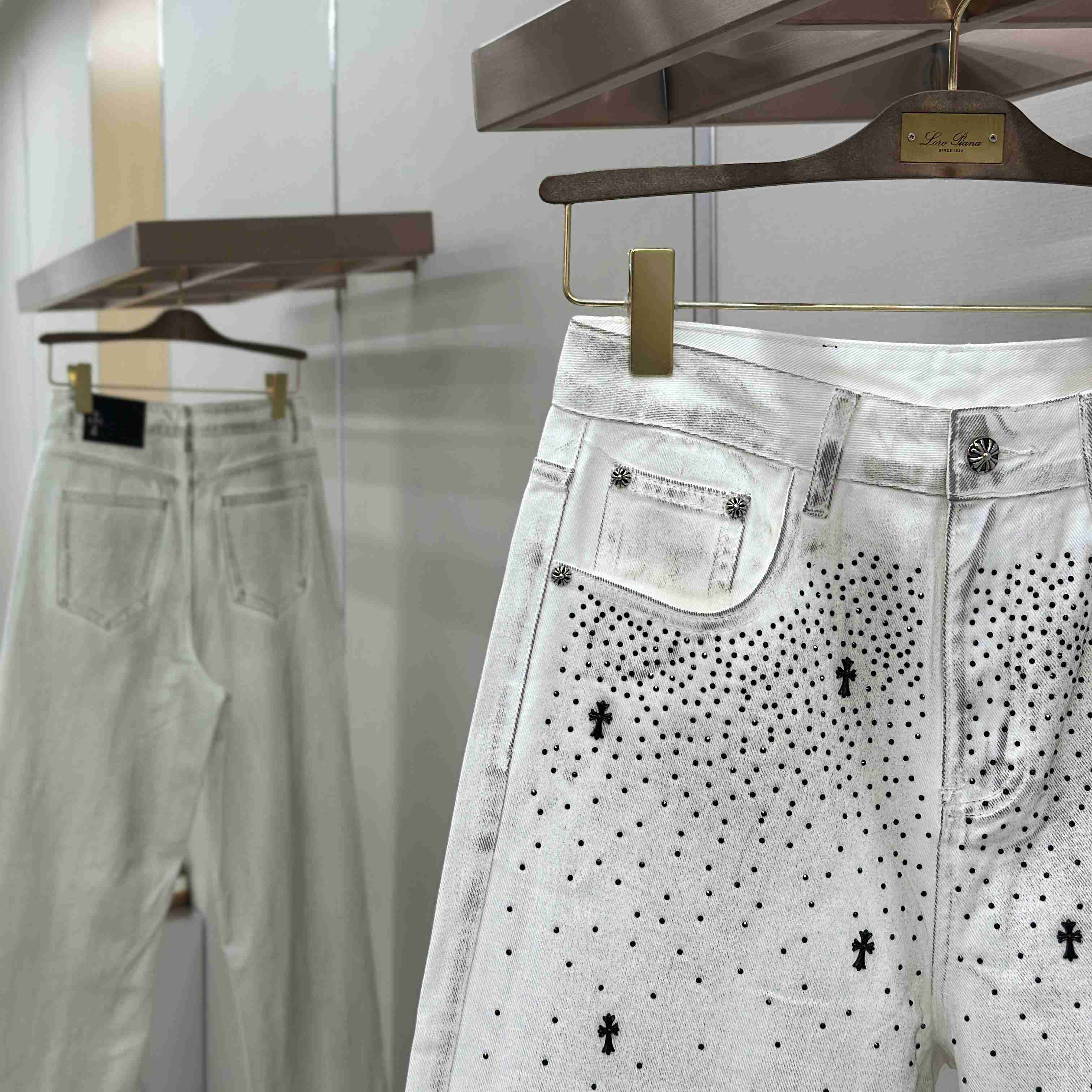 Chrome Hearts Jeans - DopestKickz